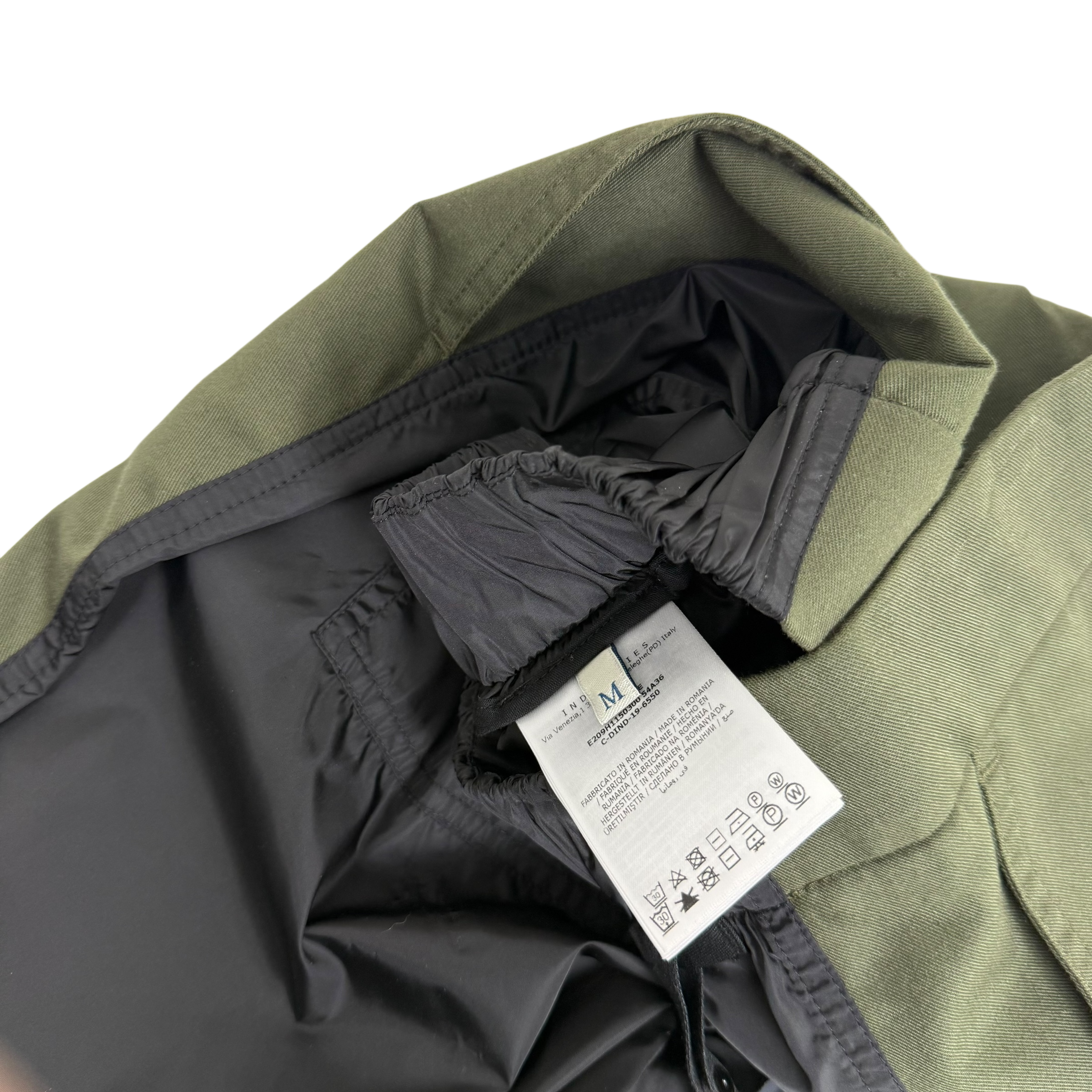 Moncler Genius x Craig Green SS20 Tapered Gabardine and Nylon Trousers Green/Black (Size M) thumbnail 5
