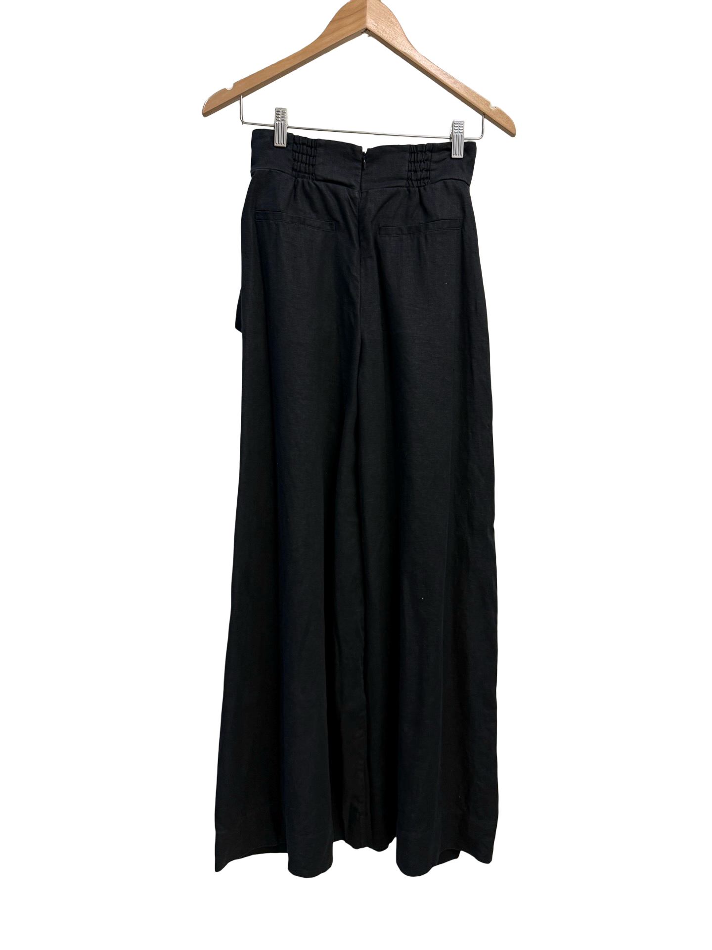 Aje Black Wide Leg Pants 6 thumbnail 2