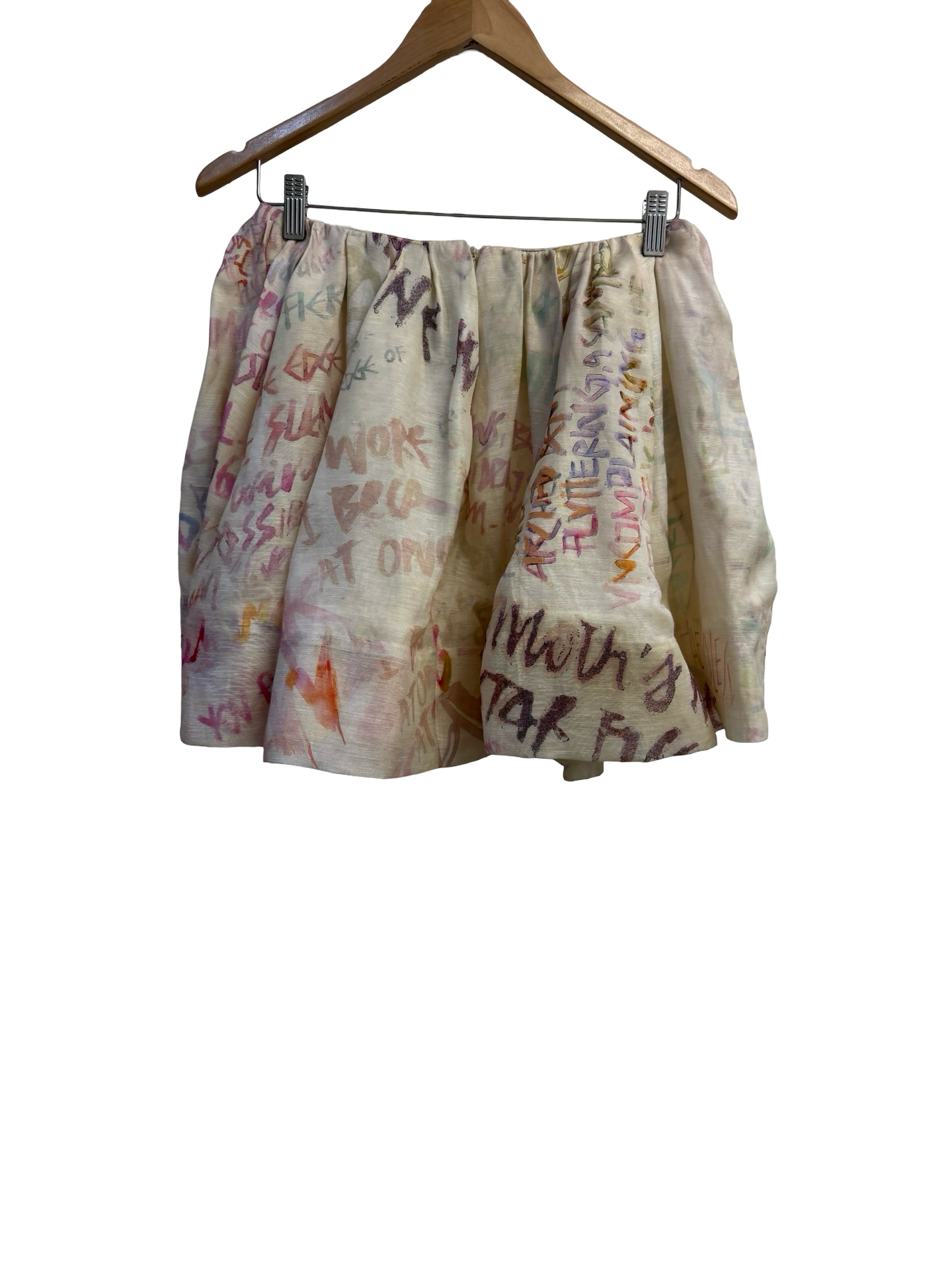 Zimmermann Cream/Pink Skirt 1 thumbnail 2