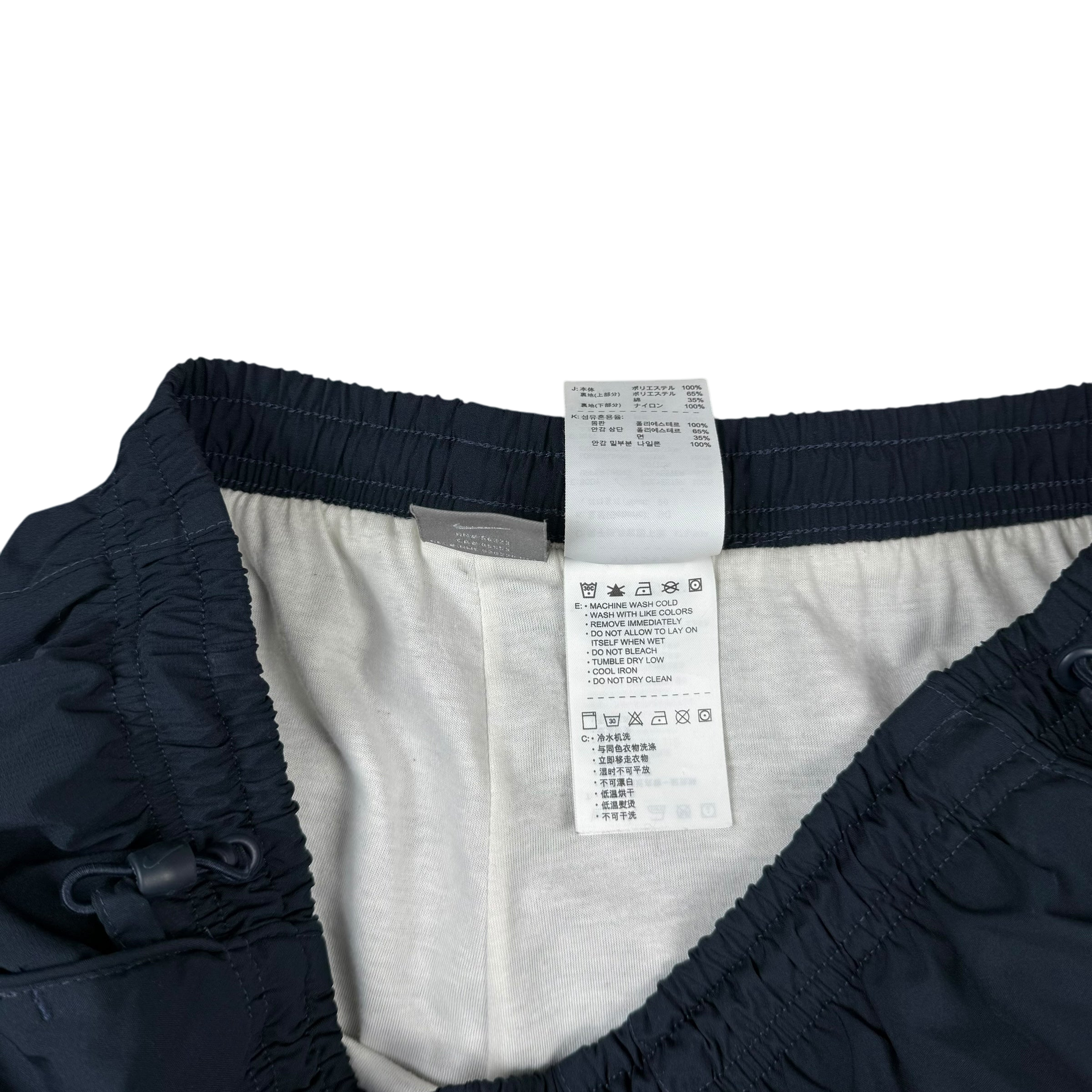Nike 00s Embroidered Logo Navy Track Pants (part of set) (Size L) thumbnail 5