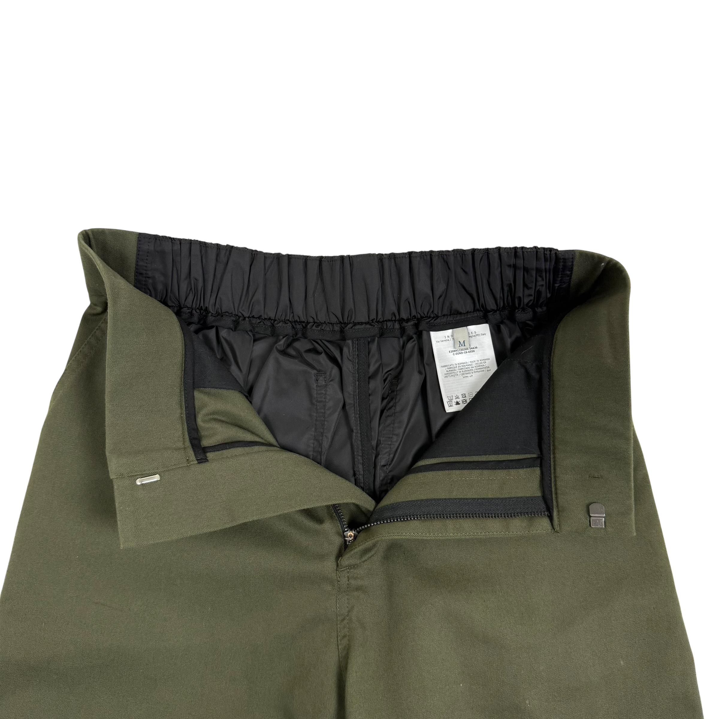 Moncler Genius x Craig Green SS20 Tapered Gabardine and Nylon Trousers Green/Black (Size M) thumbnail 2