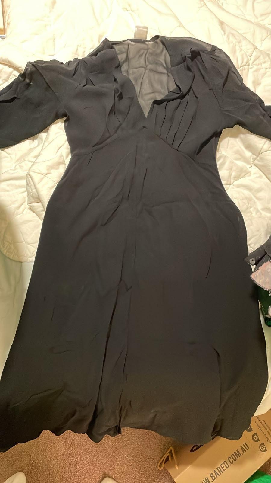 Ulf Anderrson Black Vintage Dress M