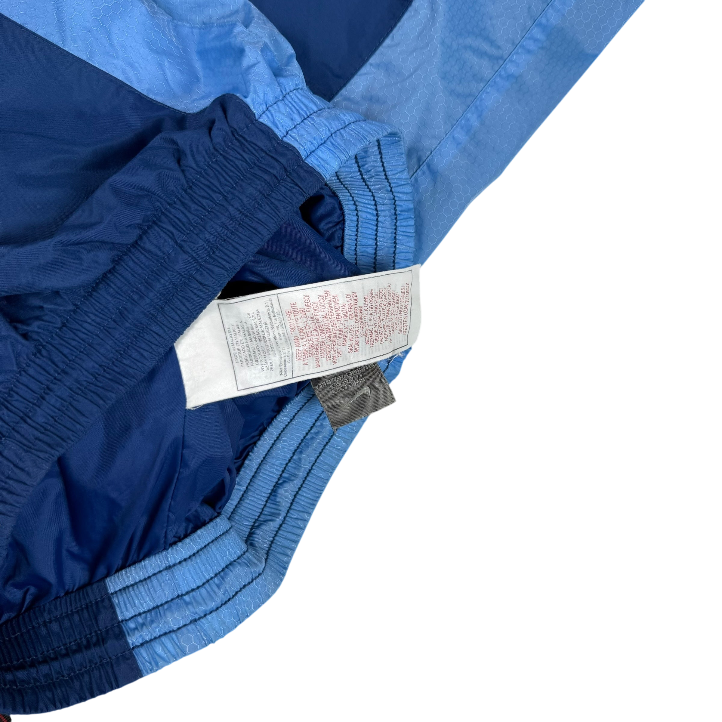 Nike 00s Hex Logo Track Pants Blue (part of set) (Fits S-M) thumbnail 6