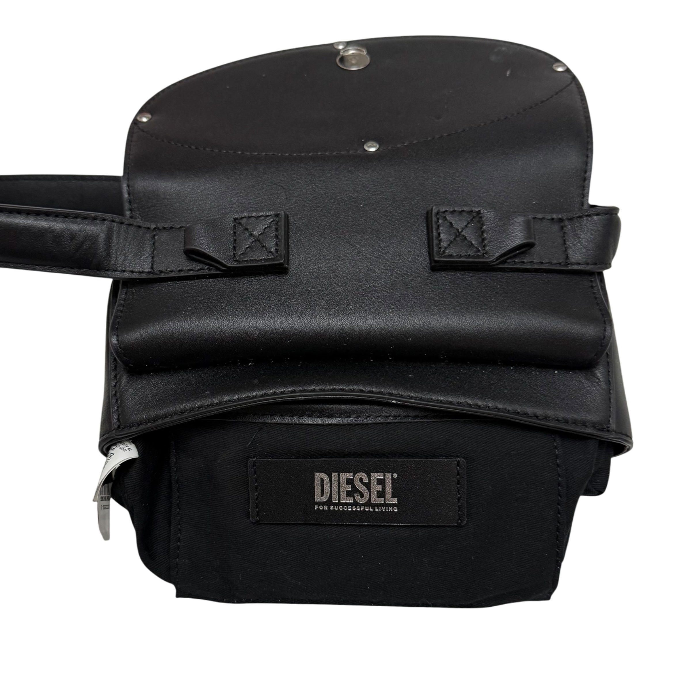 Diesel 1DR Womens Shoulder Bag Black thumbnail 8