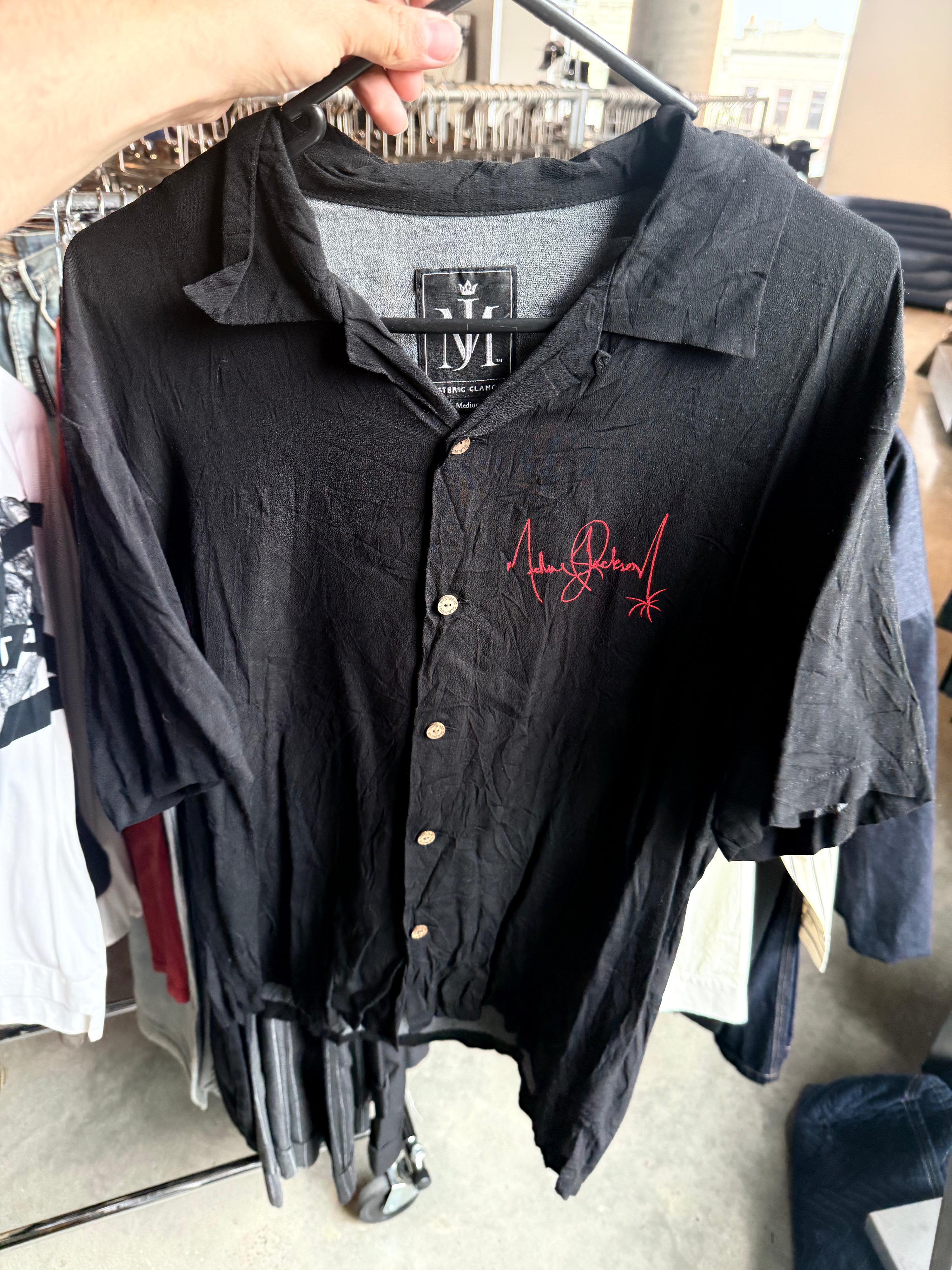 Hysteric Glamour x Michael Jackson ‘Thriller’ Graphic Short-Sleeve Shirt Black (Size M)