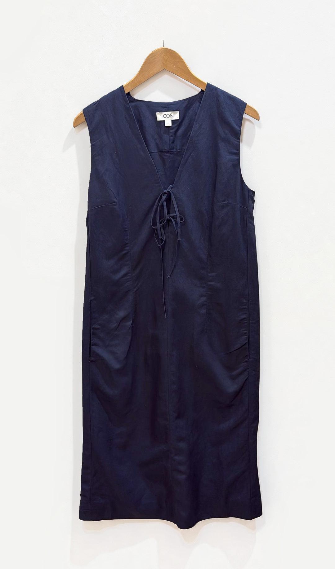 COS Navy Dress 38