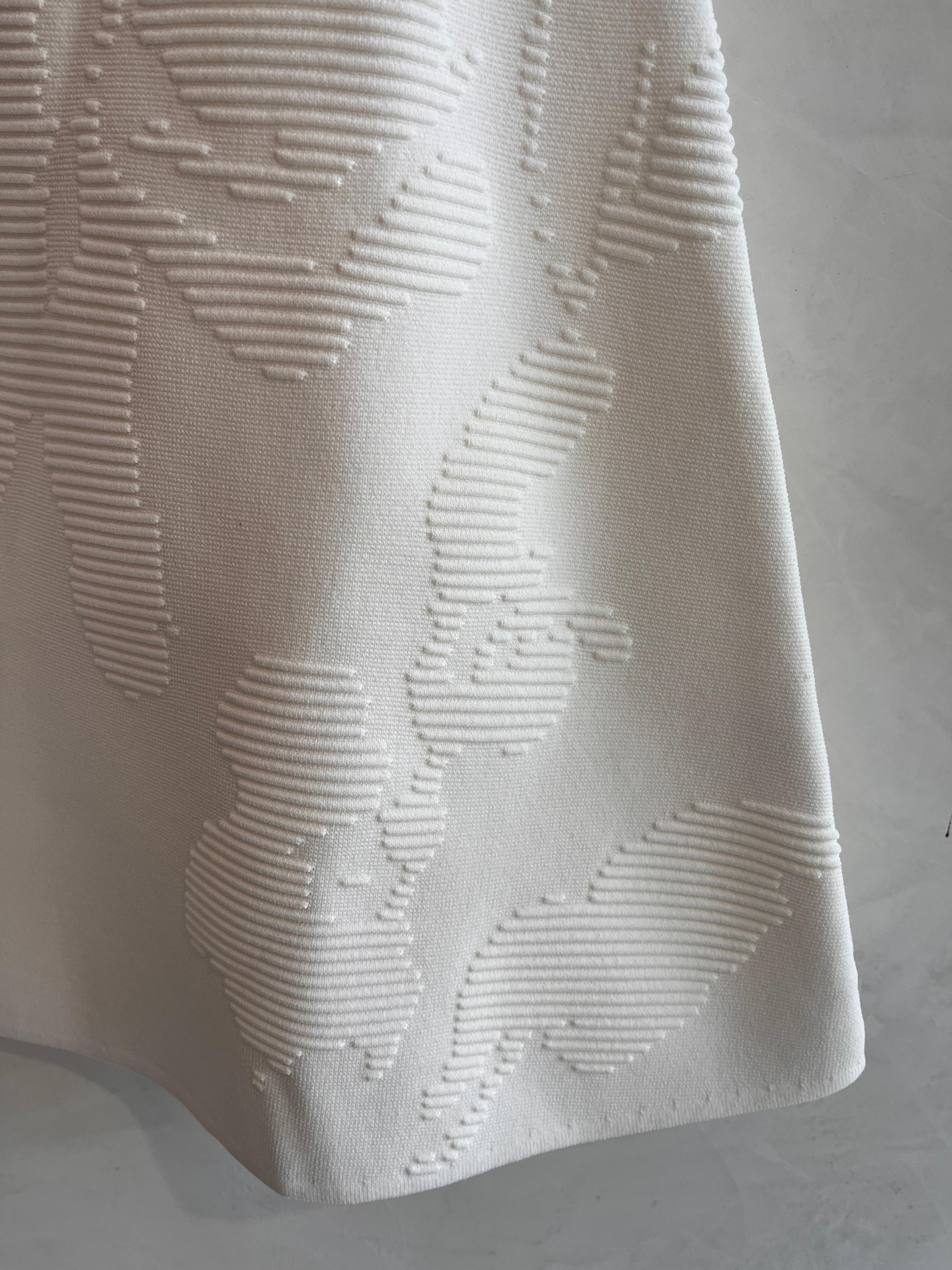AJE White Knit Mini Dress Size XS thumbnail 5