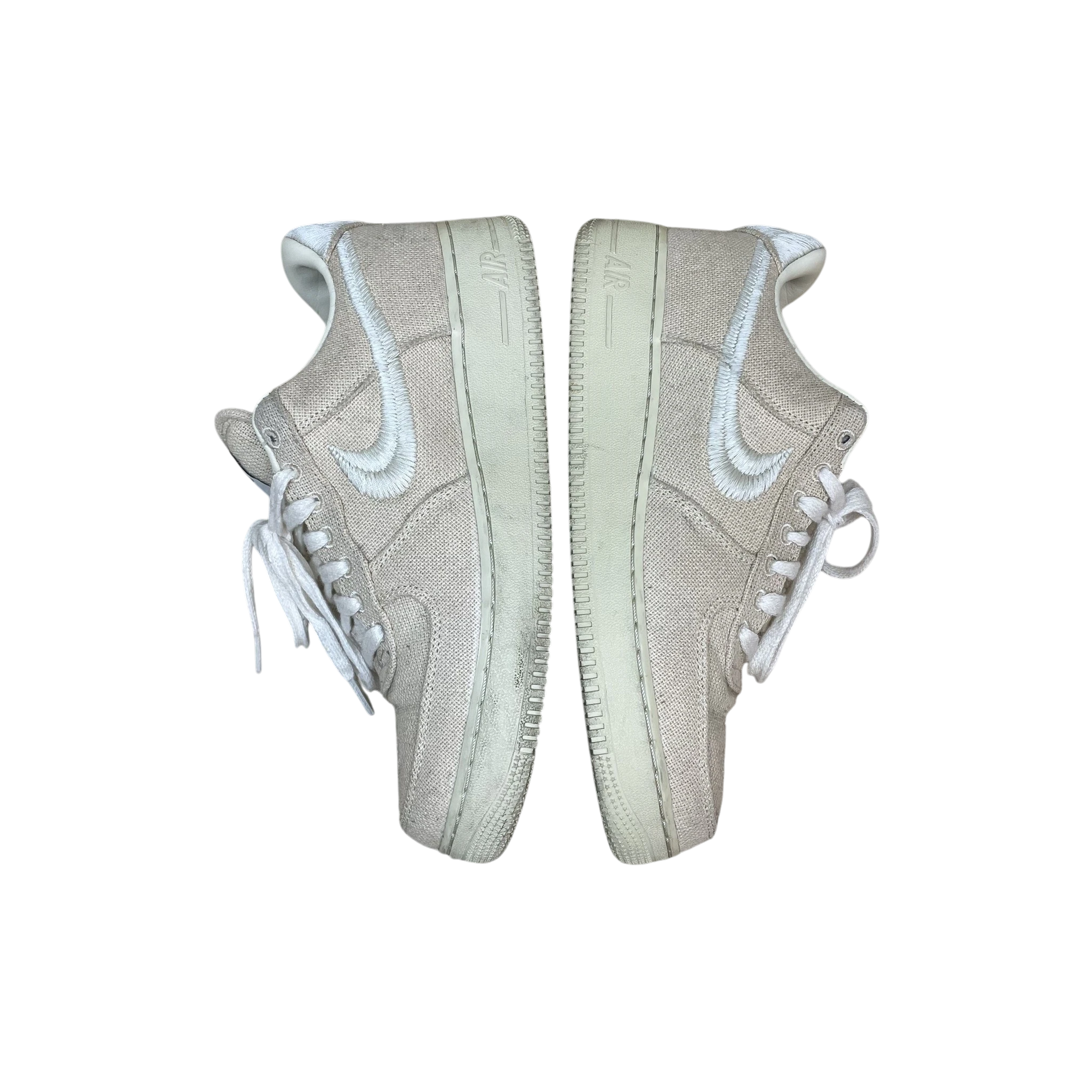 Nike x Stussy Air Force 1 Low Sneakers ‘Fossil’ (Size US9/UK8) thumbnail 5