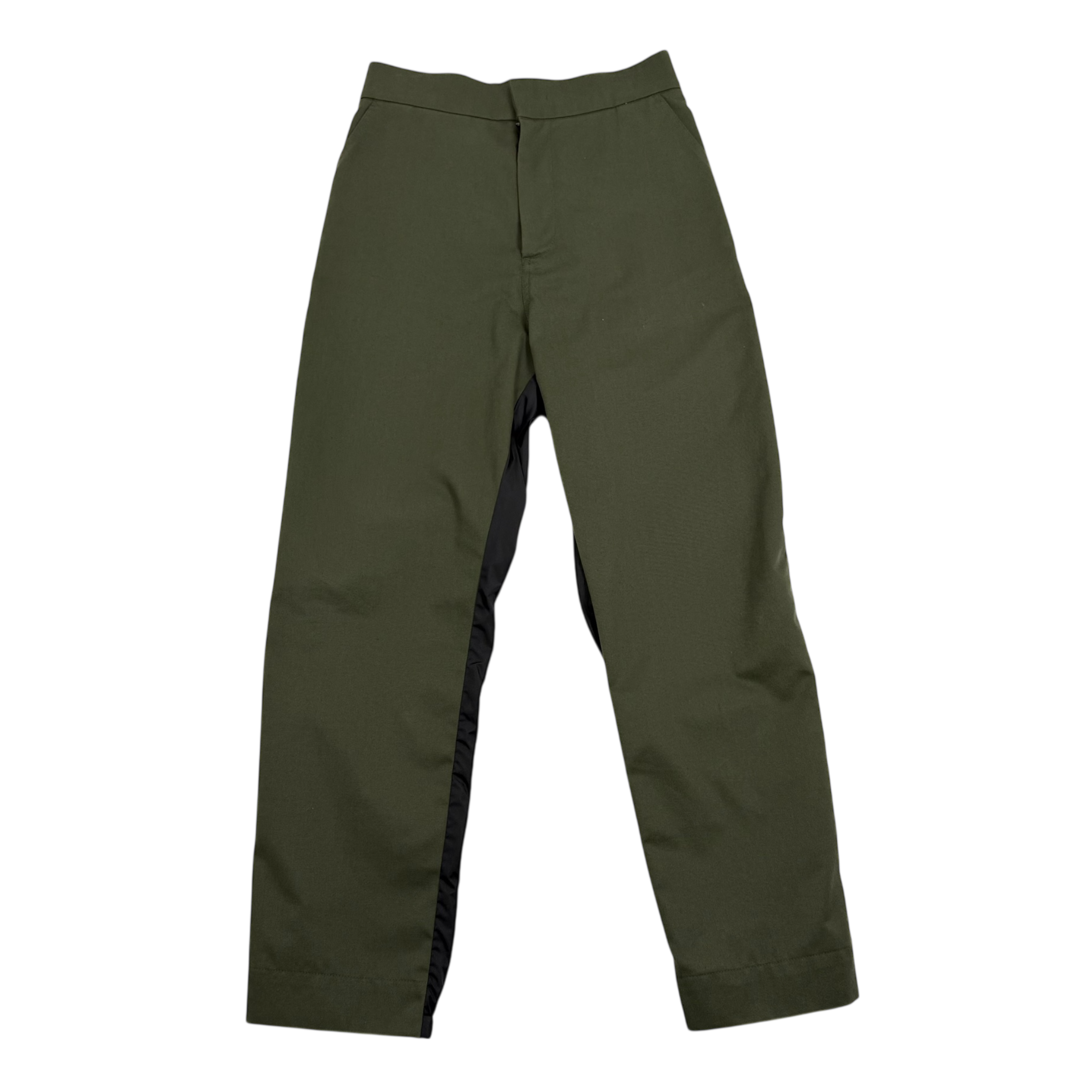 Moncler Genius x Craig Green SS20 Tapered Gabardine and Nylon Trousers Green/Black (Size M)