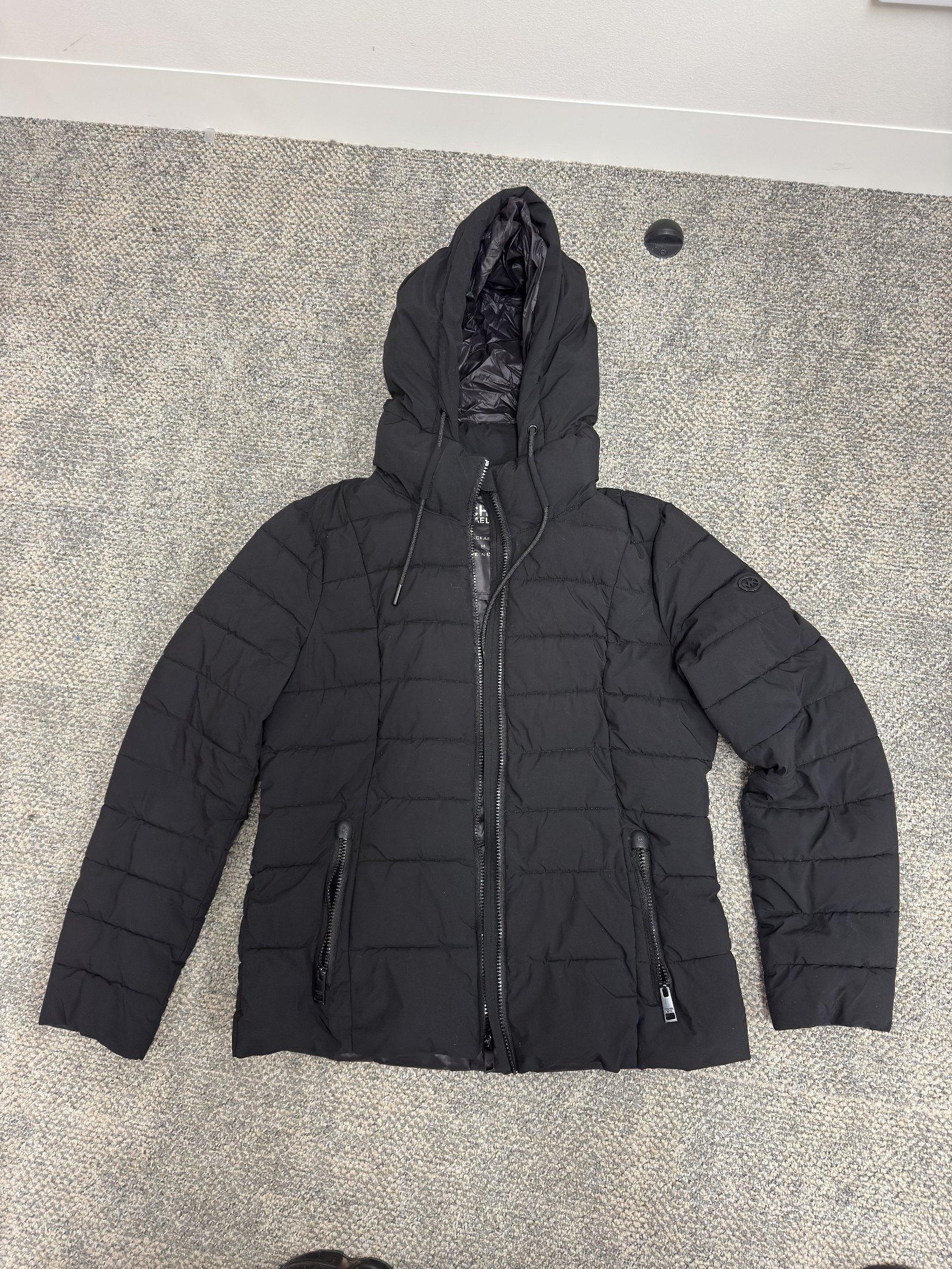 Michael Kors Black Packable Puffer Jacket