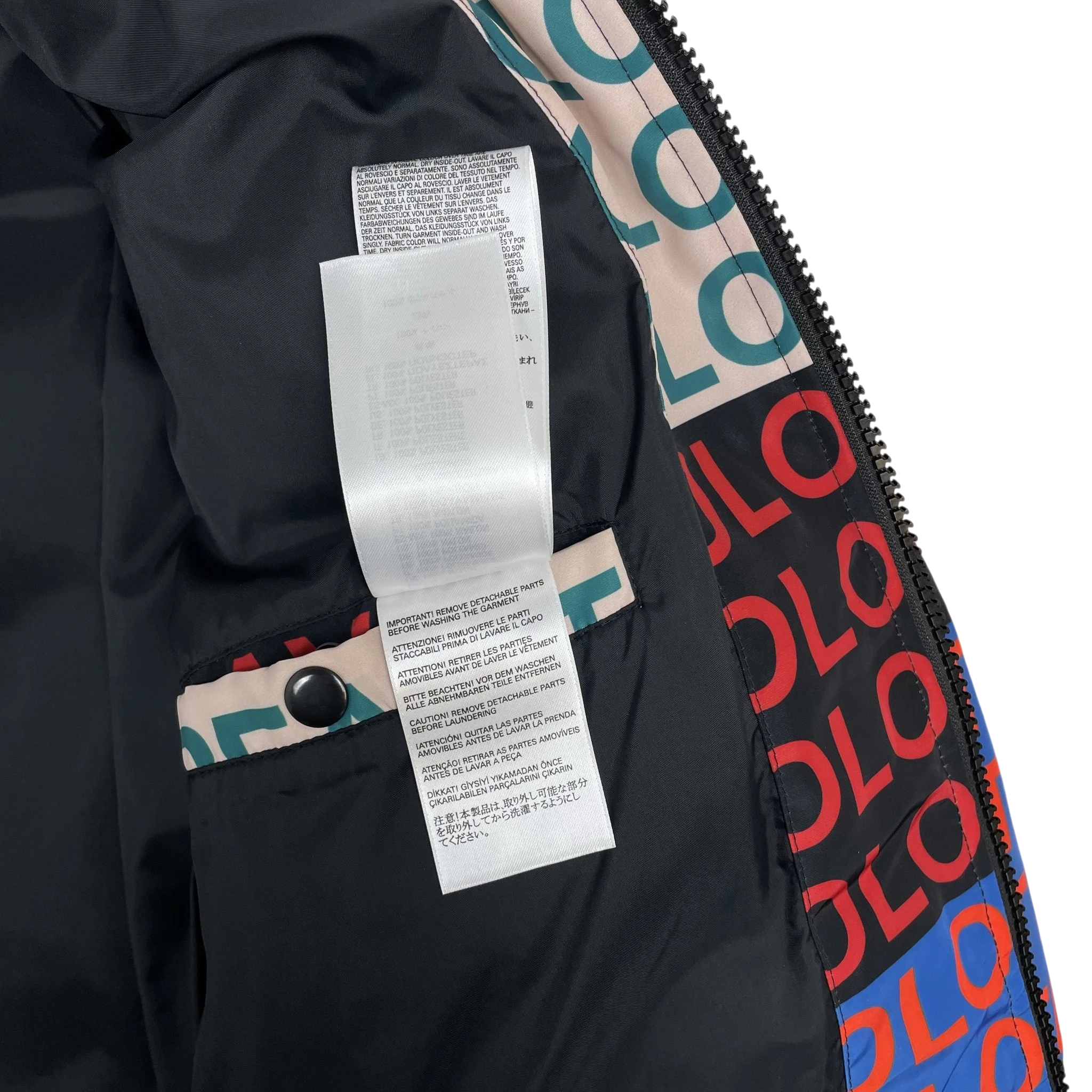 Diesel FW18 W-Piatg Graphic Puffer Jacket (Size L) thumbnail 7