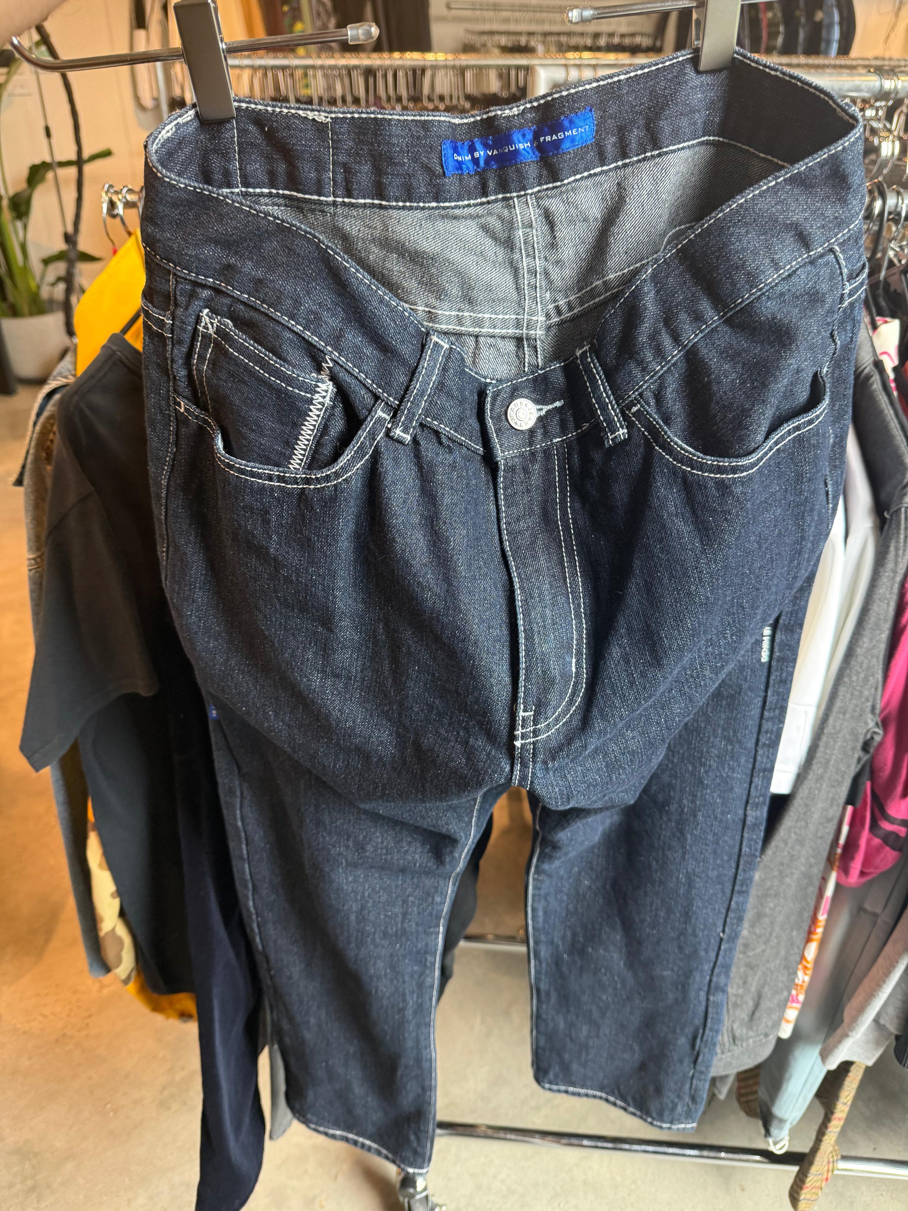 Fragment x Vanquish Selvedge Denim Jeans Indigo (Size 34”)