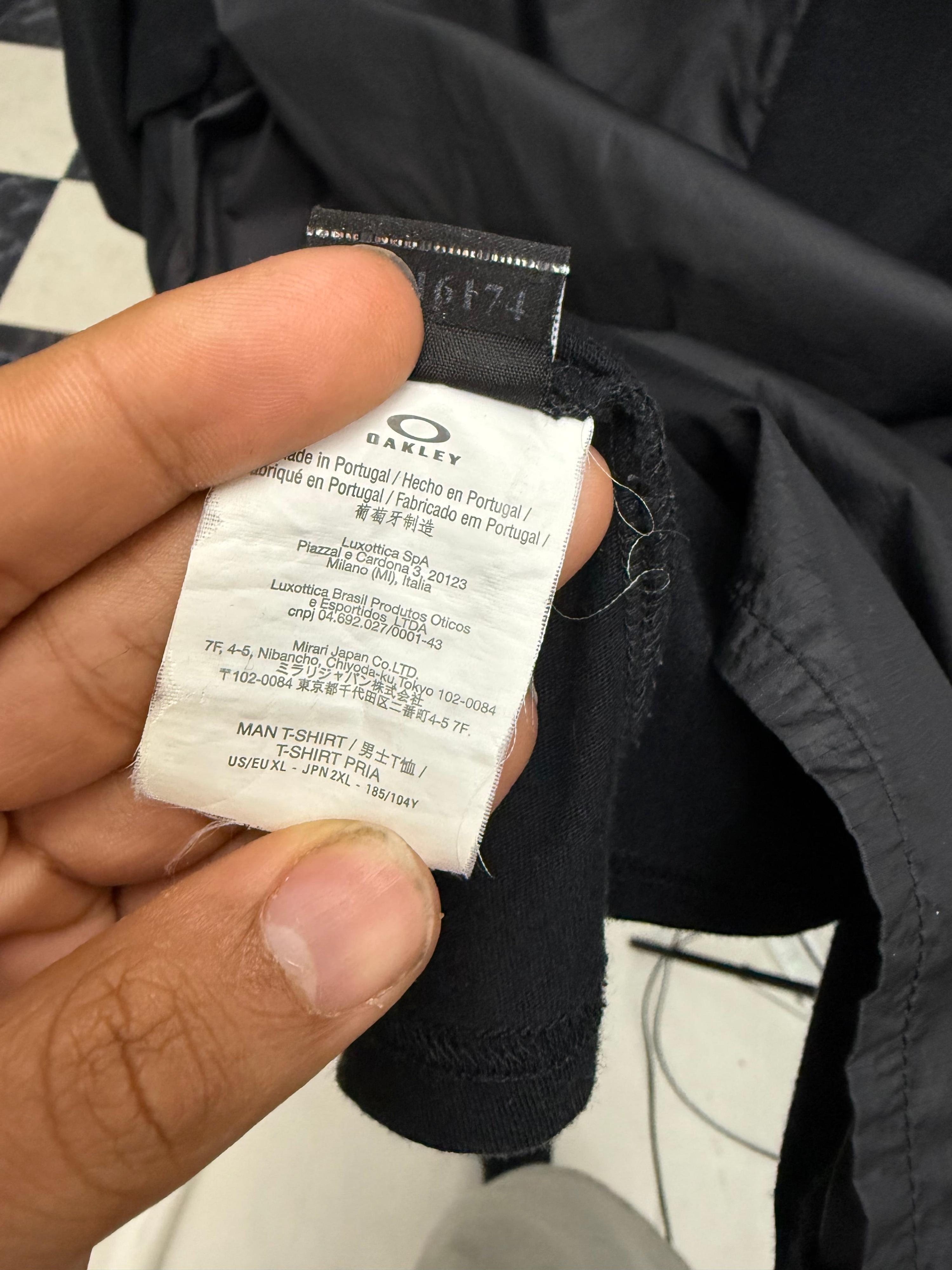 Oakley x Samuel Ross 1st Line Patch T-Shirt Black (Size L-XL) thumbnail 2