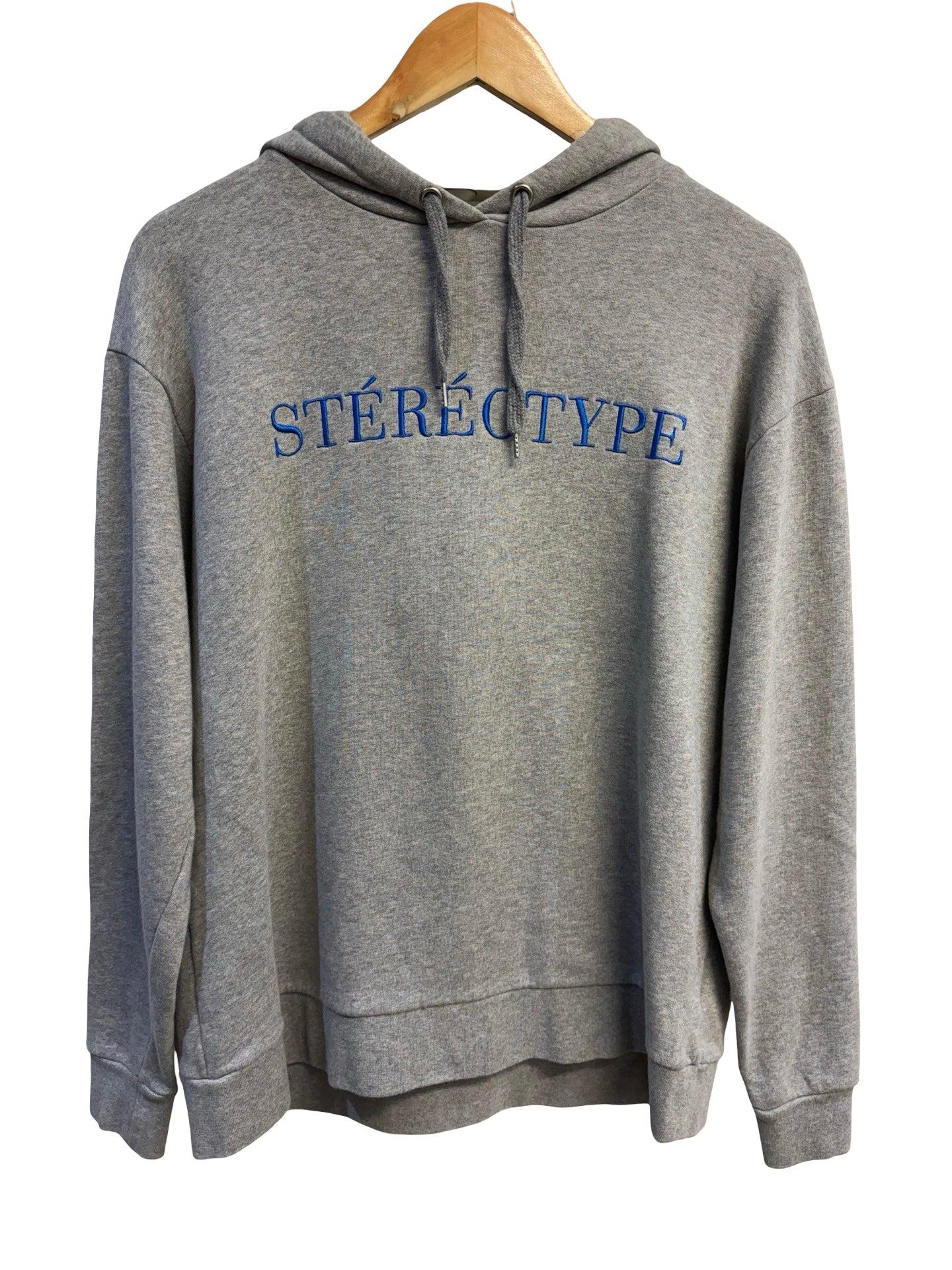 Etre Cecile Grey Hooded Sweatshirt S