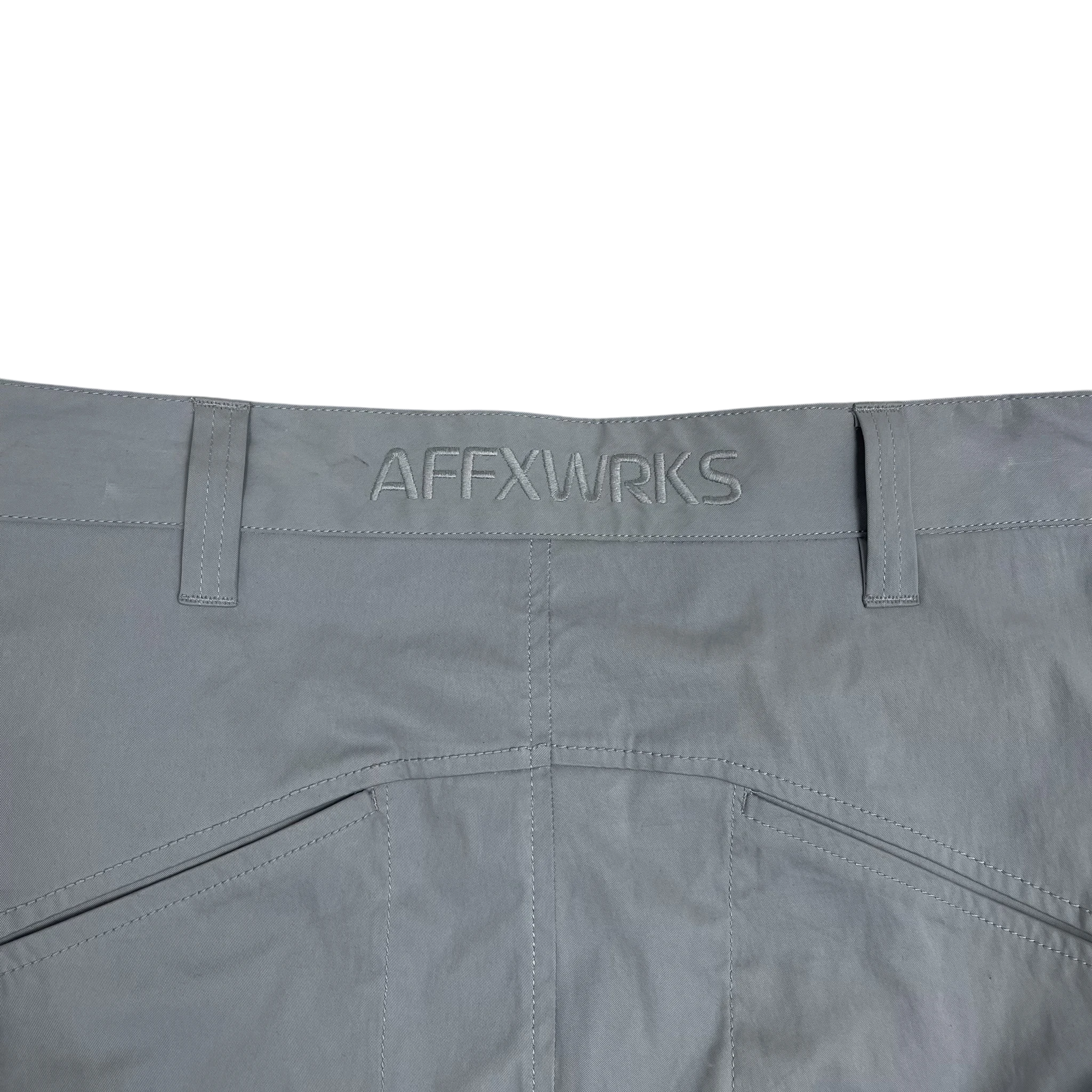 AFFXWRKS Nylon Cargo Pants Grey (Size M) thumbnail 6