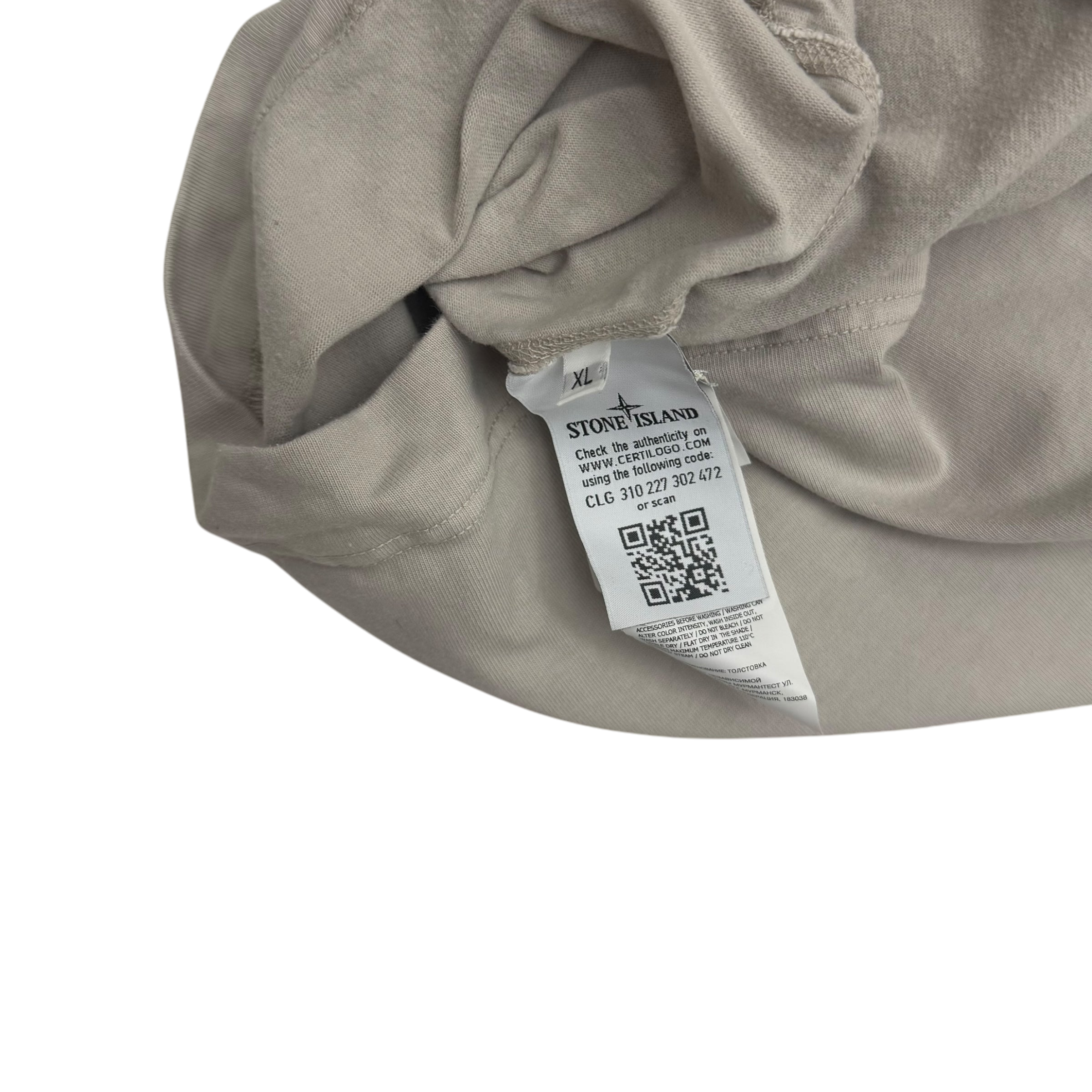 Stone Island Crewneck Sweatshirt Light Grey (Fits M-L) thumbnail 4