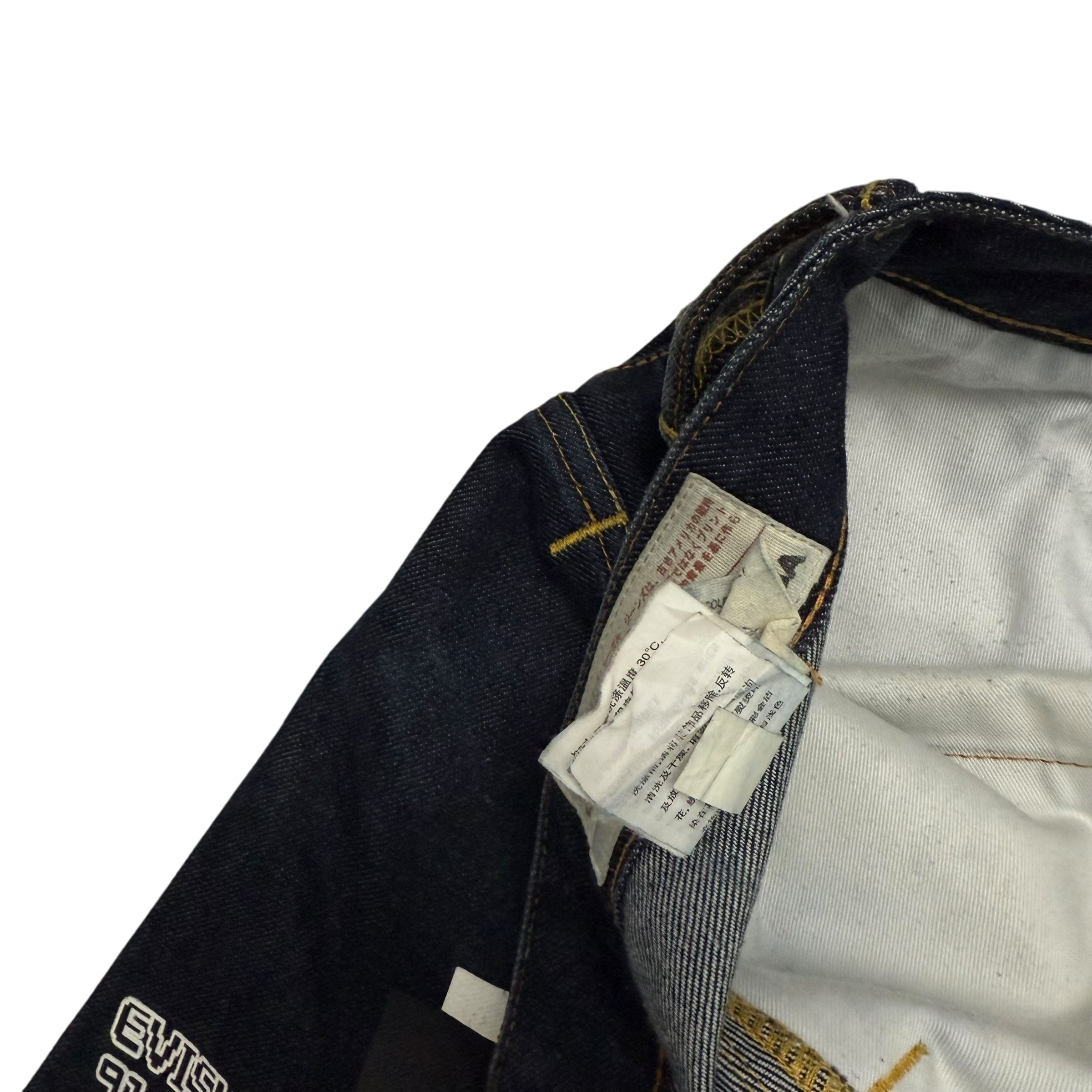 Evisu Pixel Diacock Logo Jeans (Size 31”) thumbnail 6