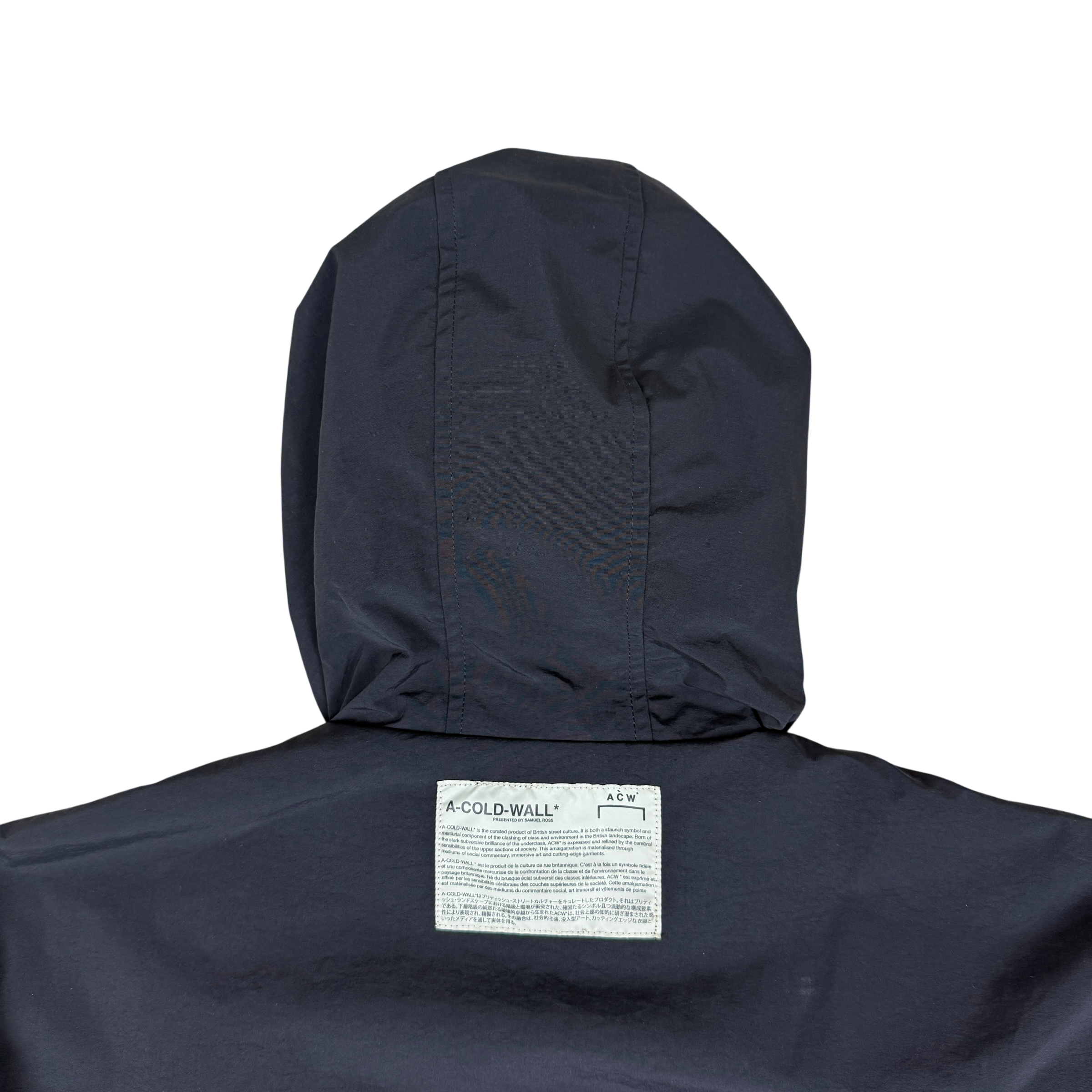 A-COLD-WALL* (ACW) Storm Compass Jacket Black (Size L) thumbnail 7