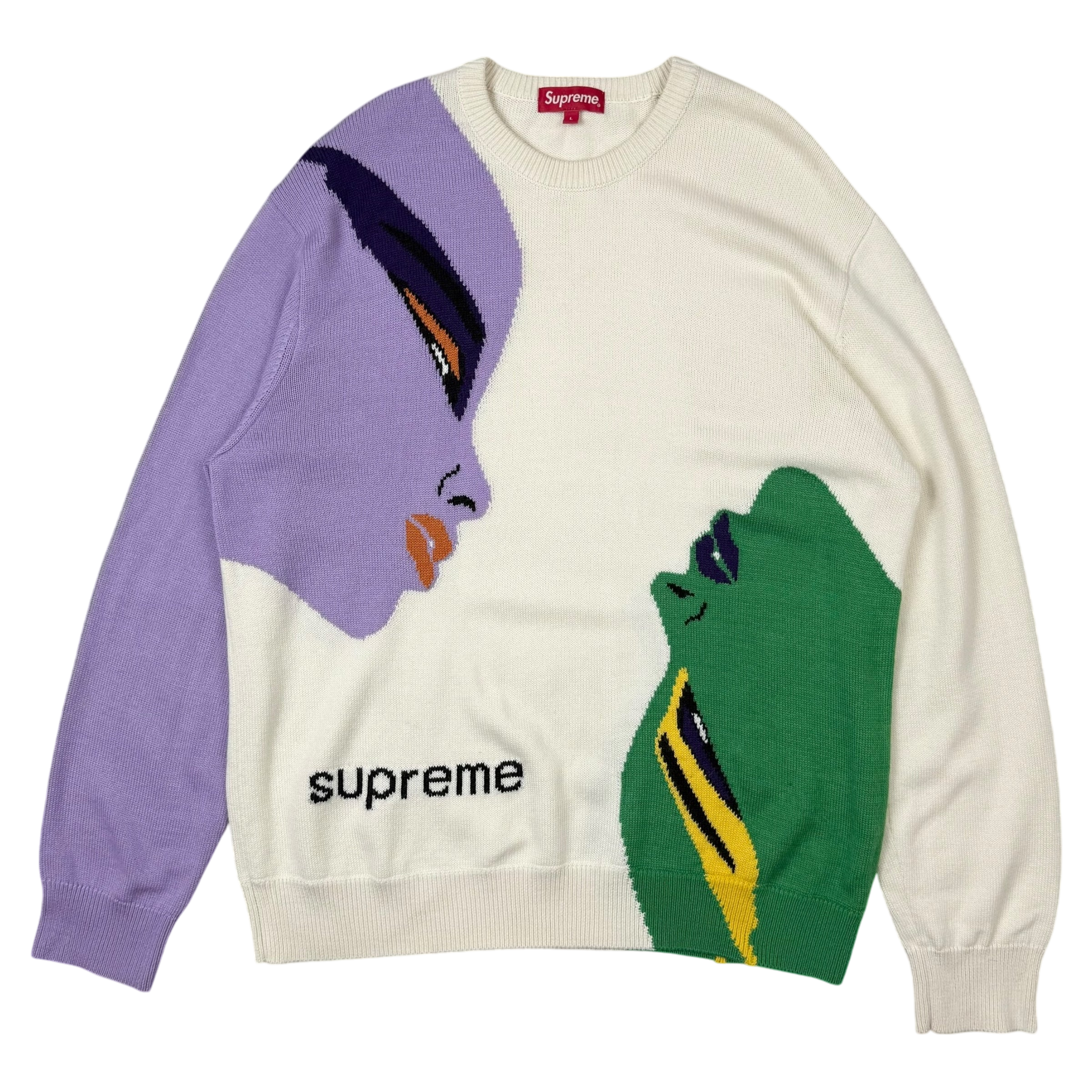 Supreme AW21 Faces Sweatshirt (Size L)