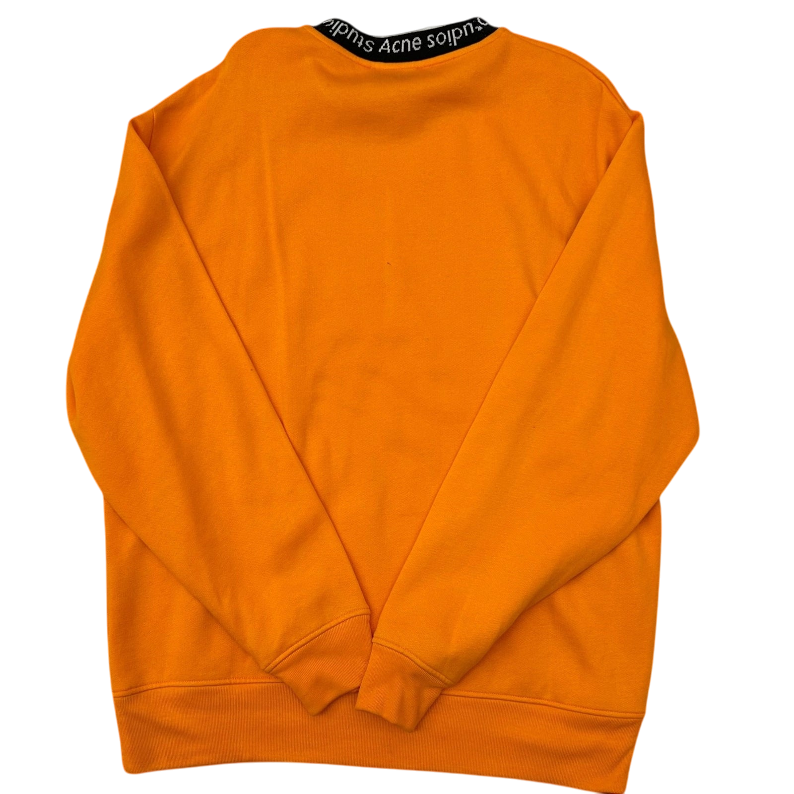 Acne Studios Jacquard Logo Sweatshirt Orange (Fits L-XL) thumbnail 3