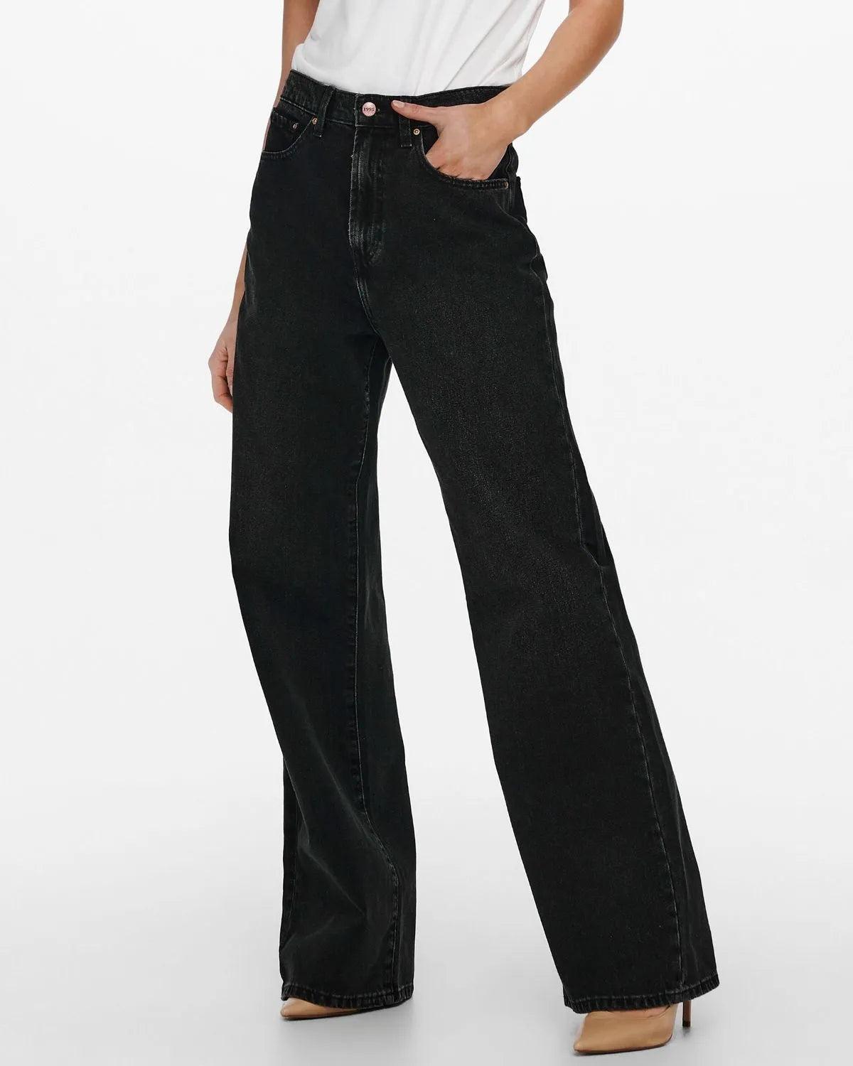 Hope Wide Black Jeans - 29/32