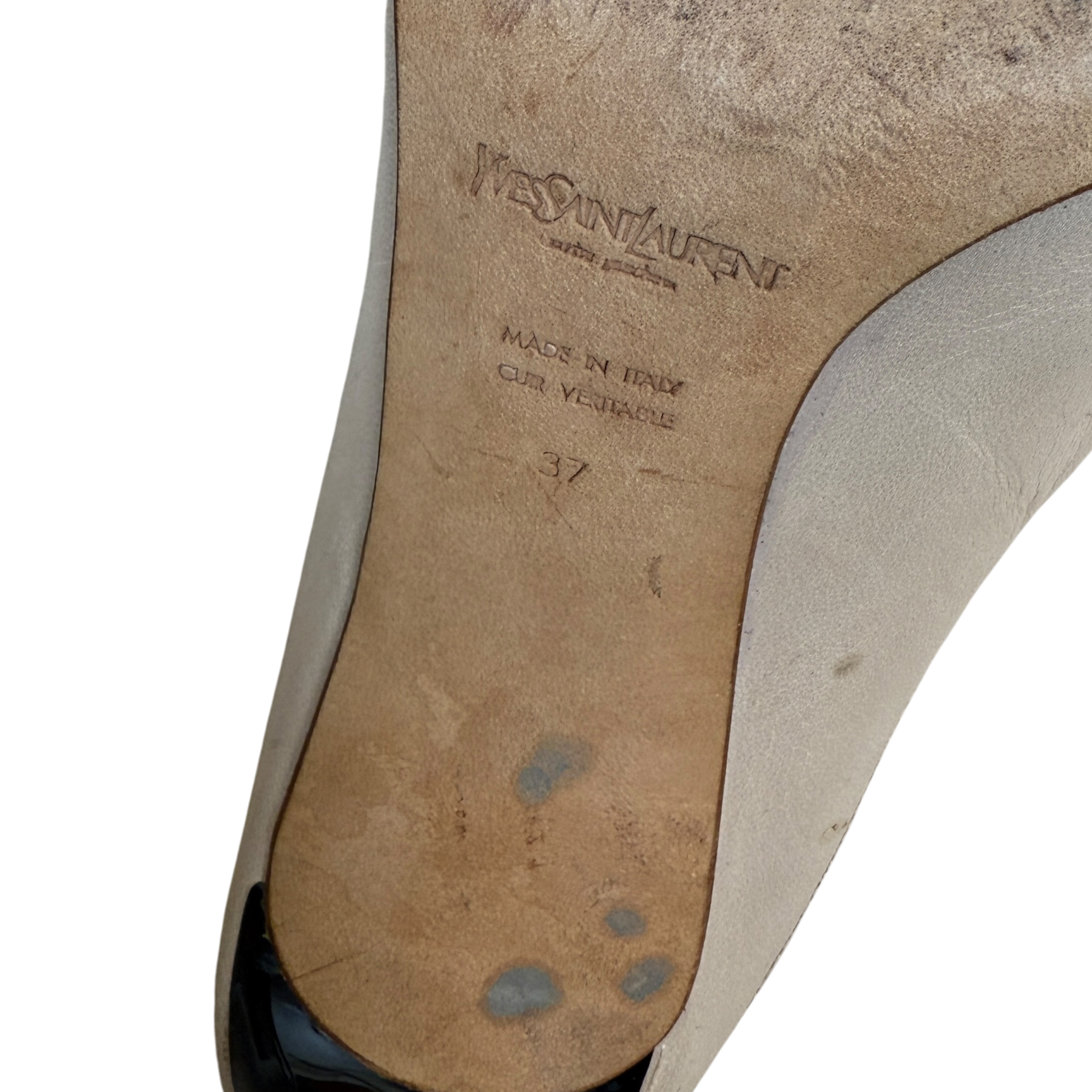 Saint Laurent Tom Ford Era SS2003 Rive Gauche Sandals Taupe (Size EU37) thumbnail 7