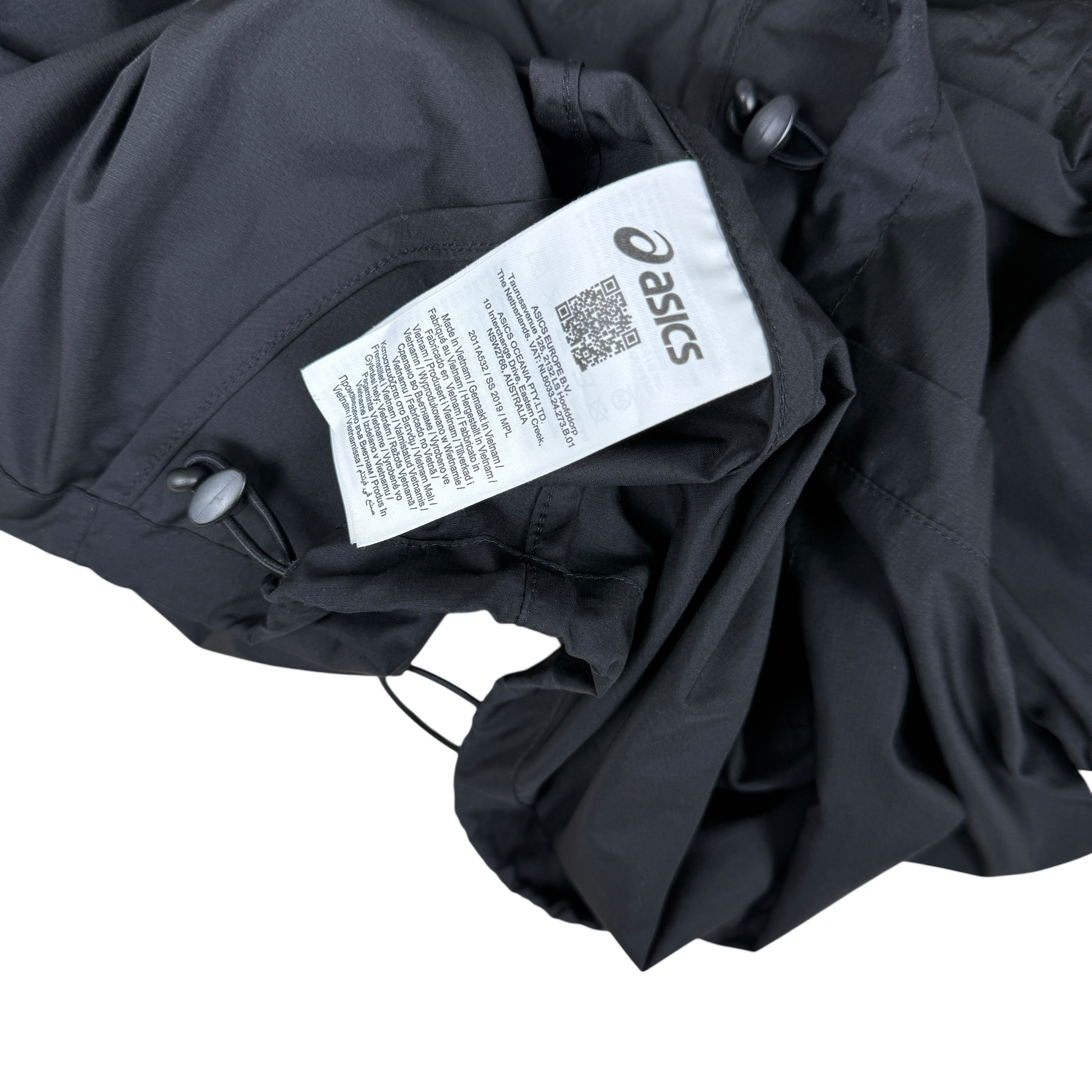 Kiko Kostadinov x ASICS Woven Anorak Jacket Black/Purple (Size M) thumbnail 8