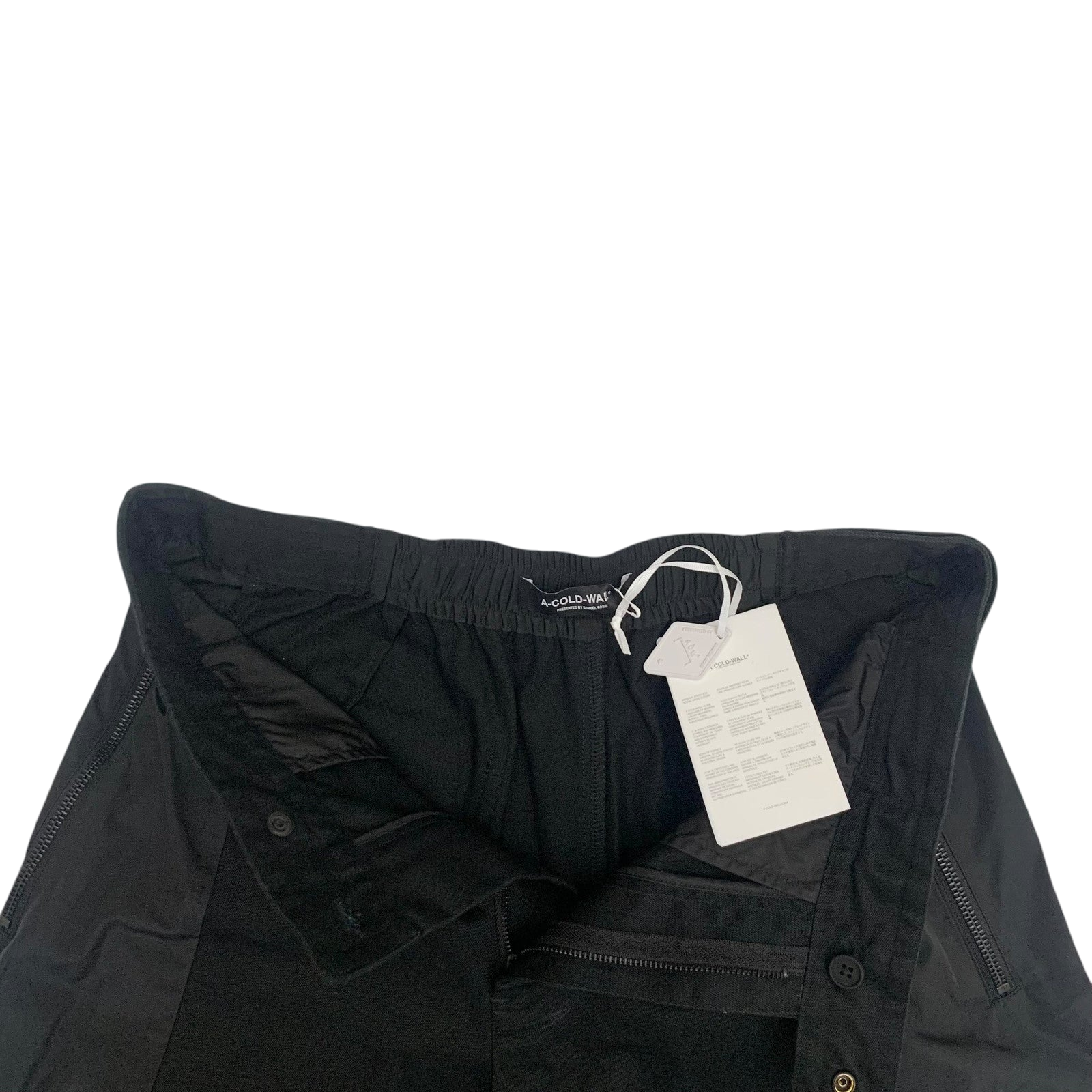 A-Cold-Wall Black Strata Cargo Shorts Black (Size M) thumbnail 2