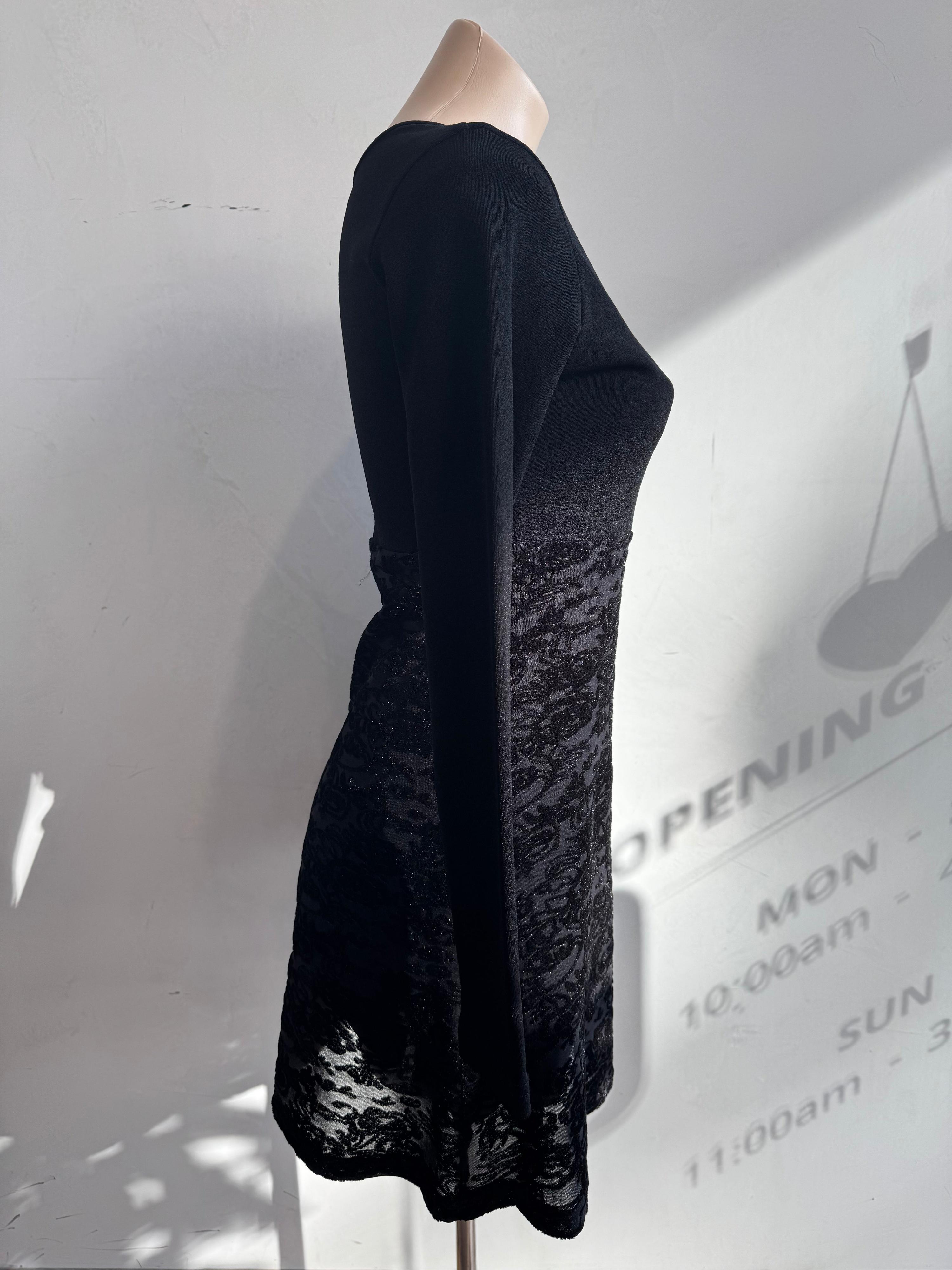 Vintage Twist little black dress - size s thumbnail 4