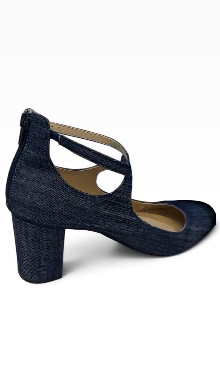 Unisa Blue Denim Heels thumbnail 4