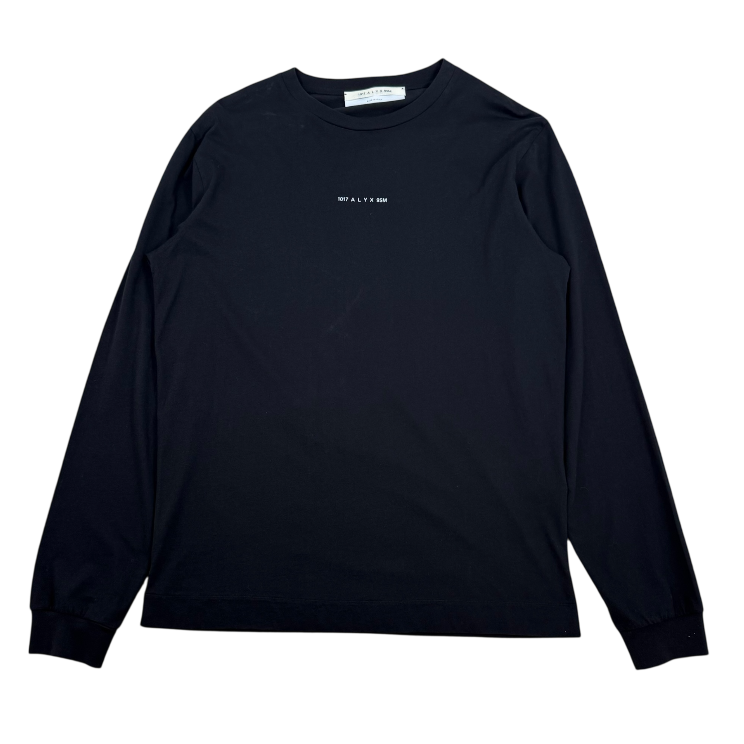 1017 ALYX 9SM Graphic Long-Sleeve T-Shirt Black (Size L)