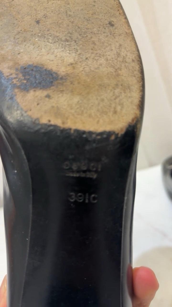 Gucci Black Heels 39.5 thumbnail 6