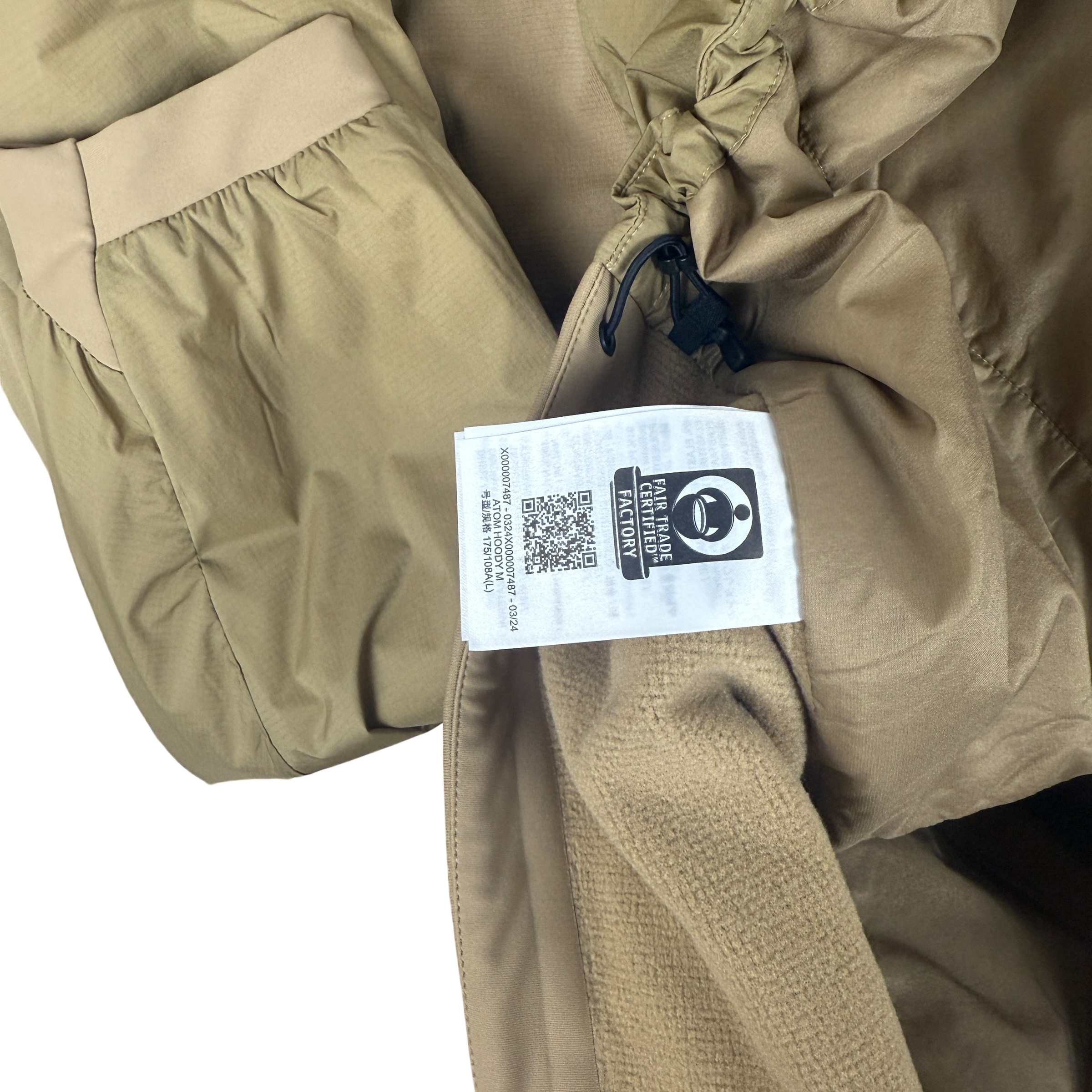 Arc’teryx Atom Insulated Hooded Jacket ‘Canvas II’ (size L) thumbnail 7