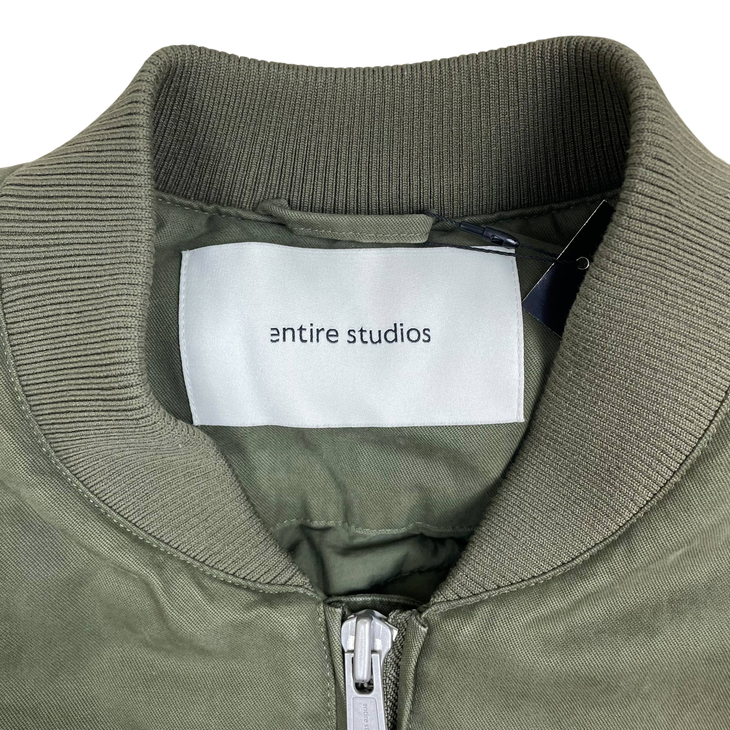 Entire Studios SS25 A-4 Bomber Jacket Khaki Green (Size M) thumbnail 2