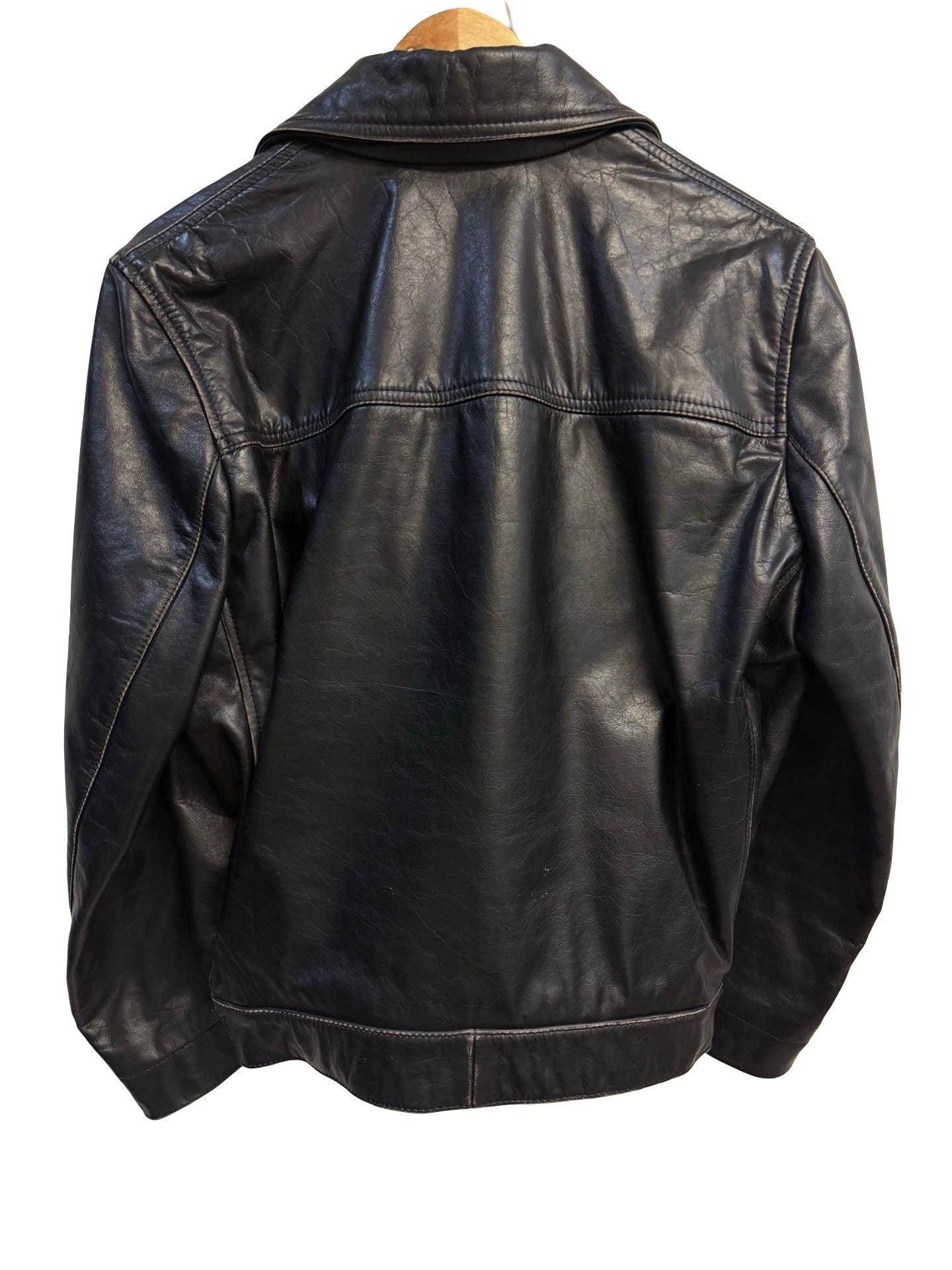 Victoria Beckham Brown Leather Jacket 6 BNWT thumbnail 2