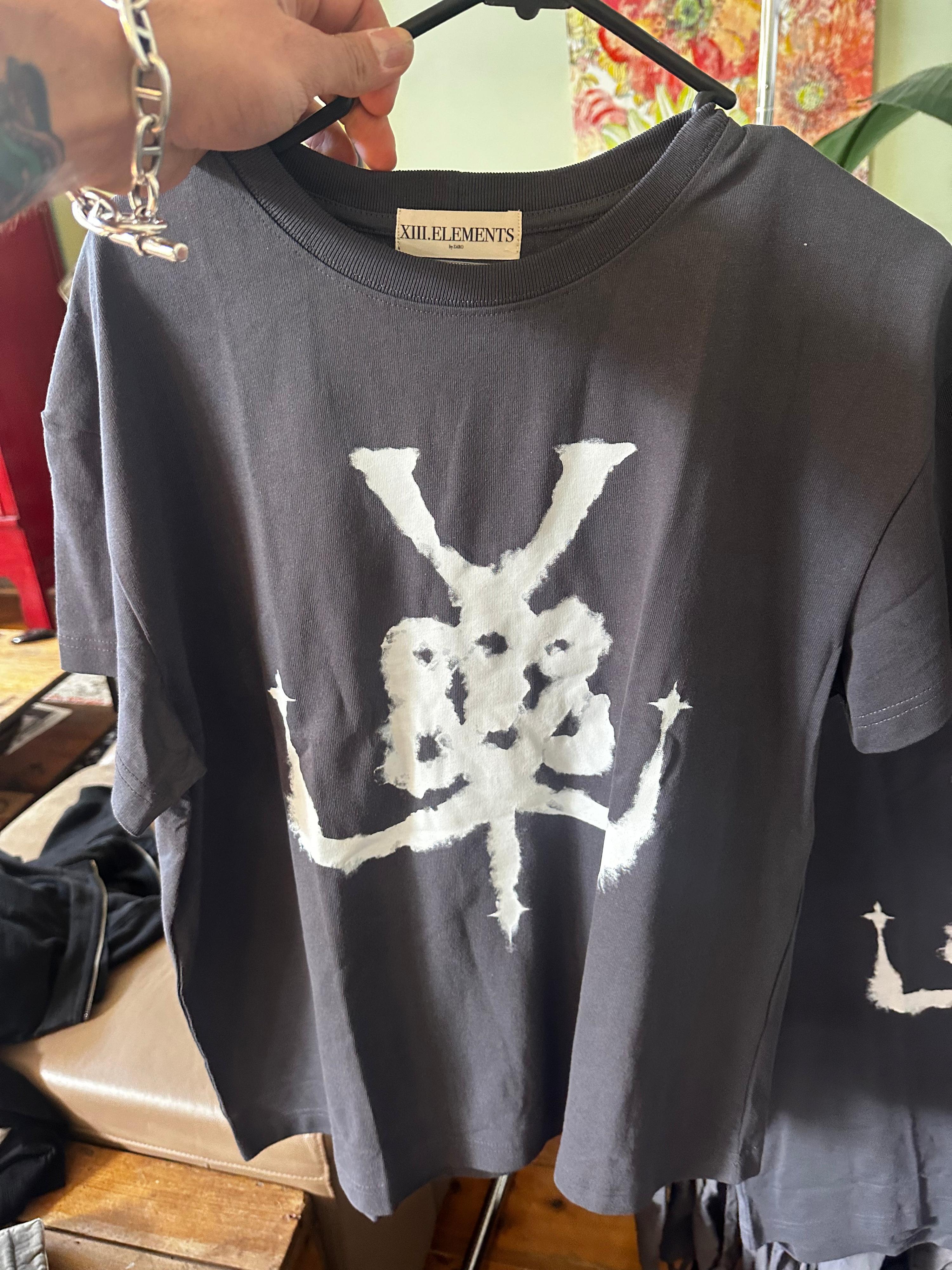 XIII Elements Graphic T-Shirt Grey - L