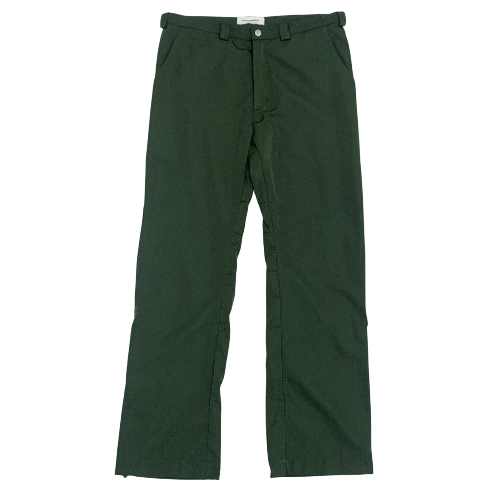Kiko Kostadinov AW18 Gaetan Striped Trousers Green / Black (Size M)