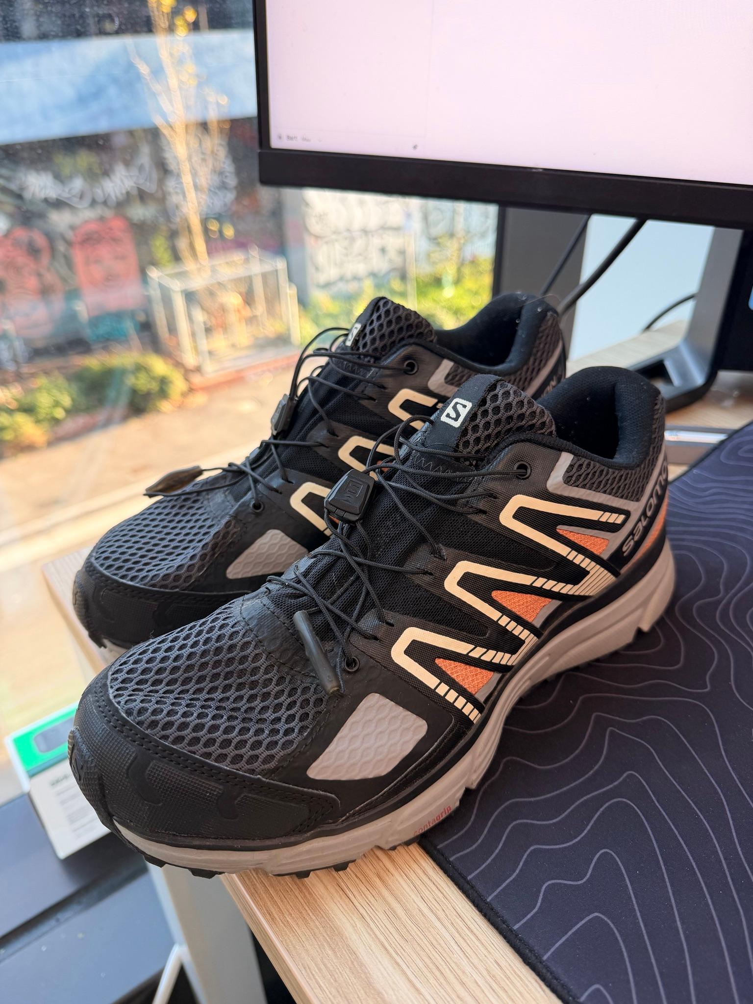 Salomon Black X Mission 4 Running Shoes (Size UK 8.5)