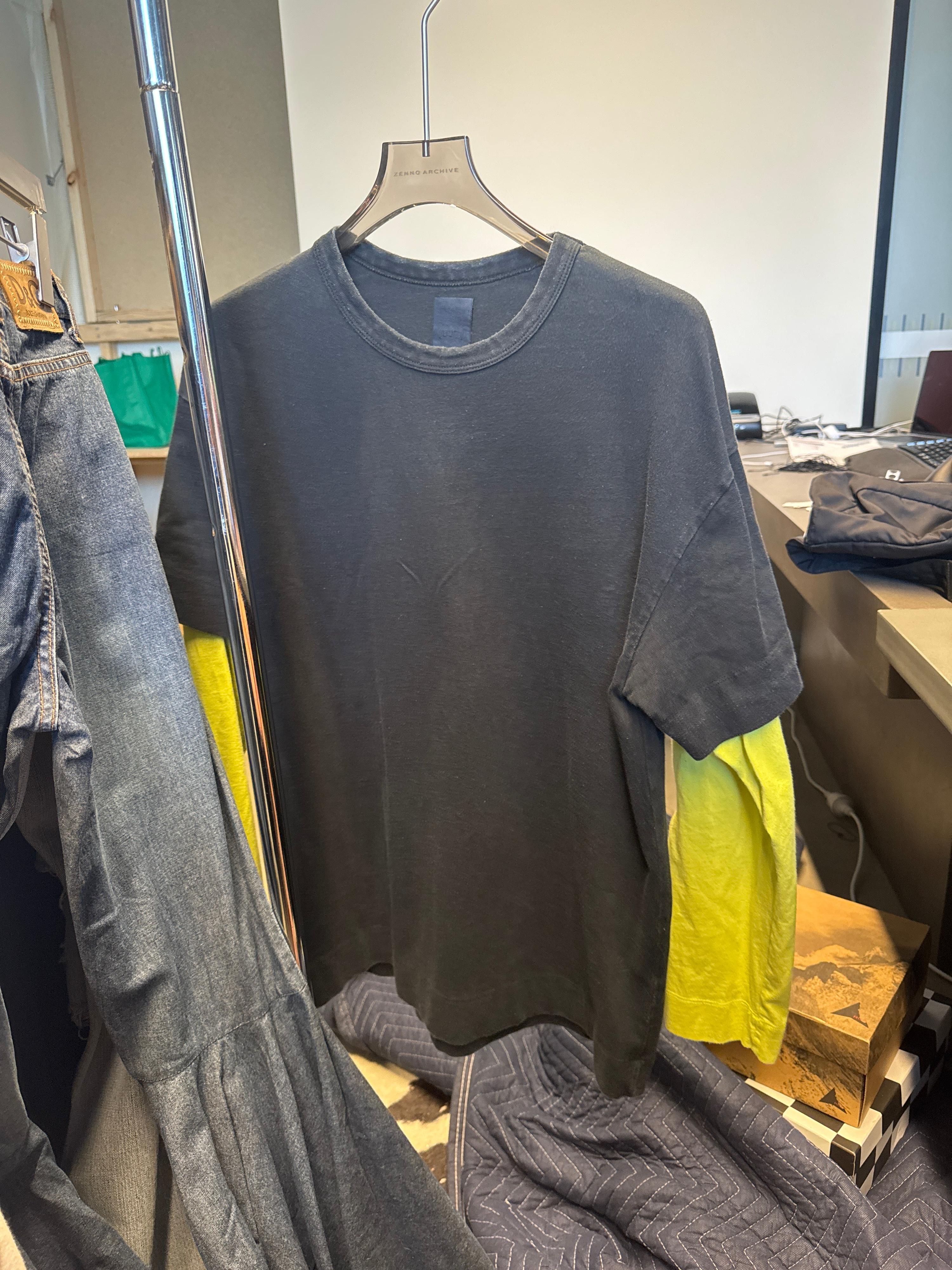 Juun.J Shadow Conceals Doube Layer Long Sleeve (Size L)