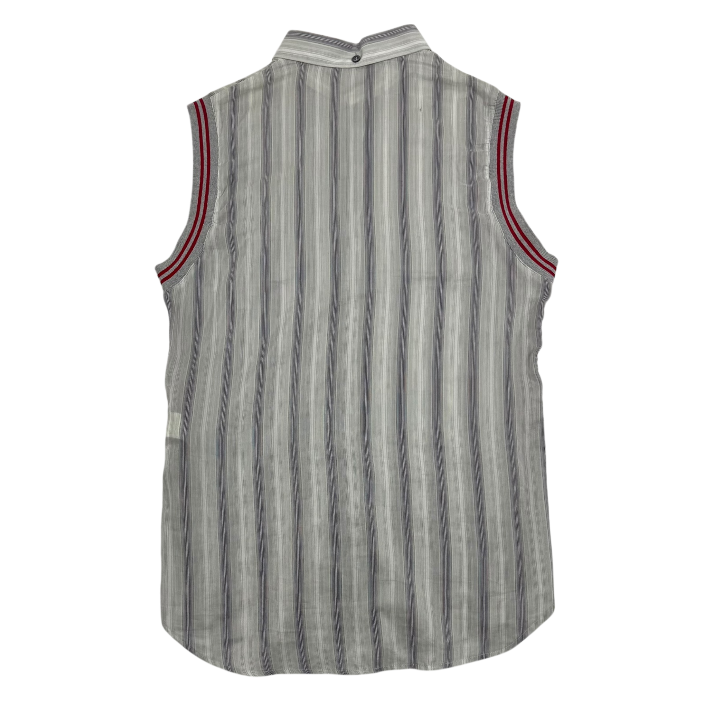 Alexander McQueen 00s Sleeveless Button-Up Shirt (Fits M-L) thumbnail 3
