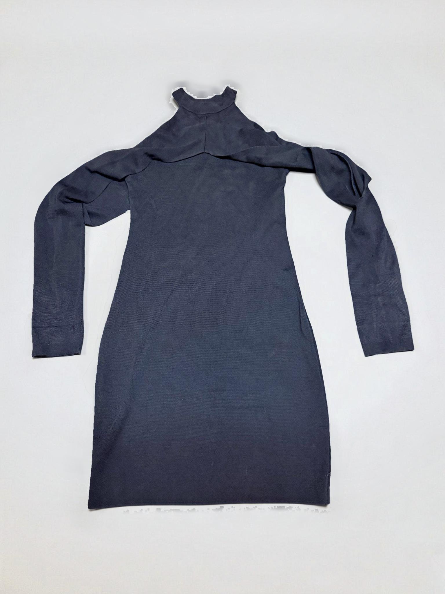 Dion Lee Long Sleeve Knit Dress