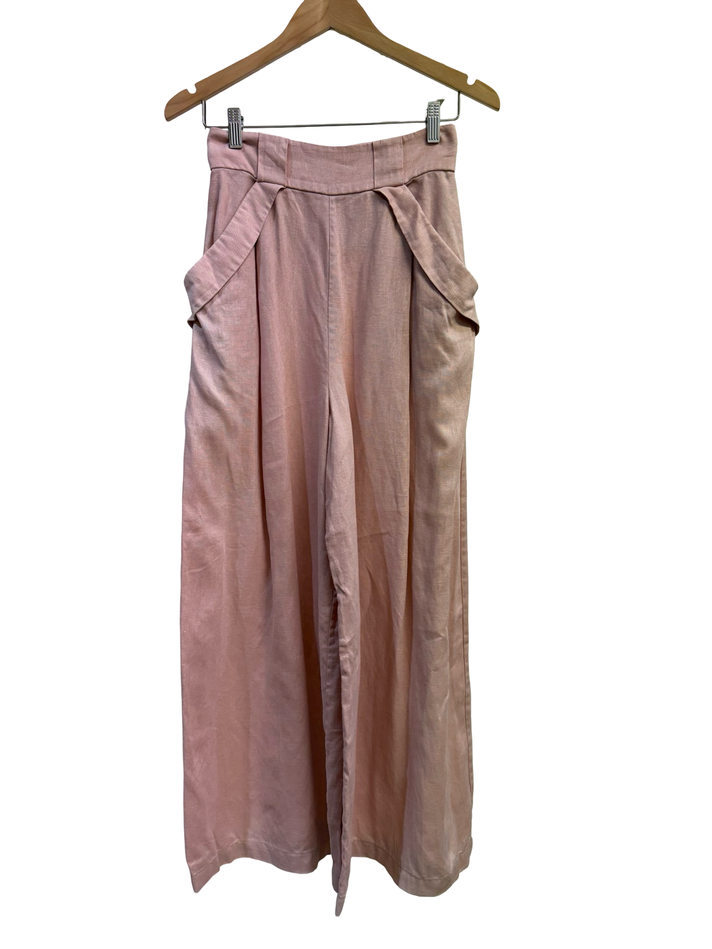 Aje Pink Wide Leg Pants 8