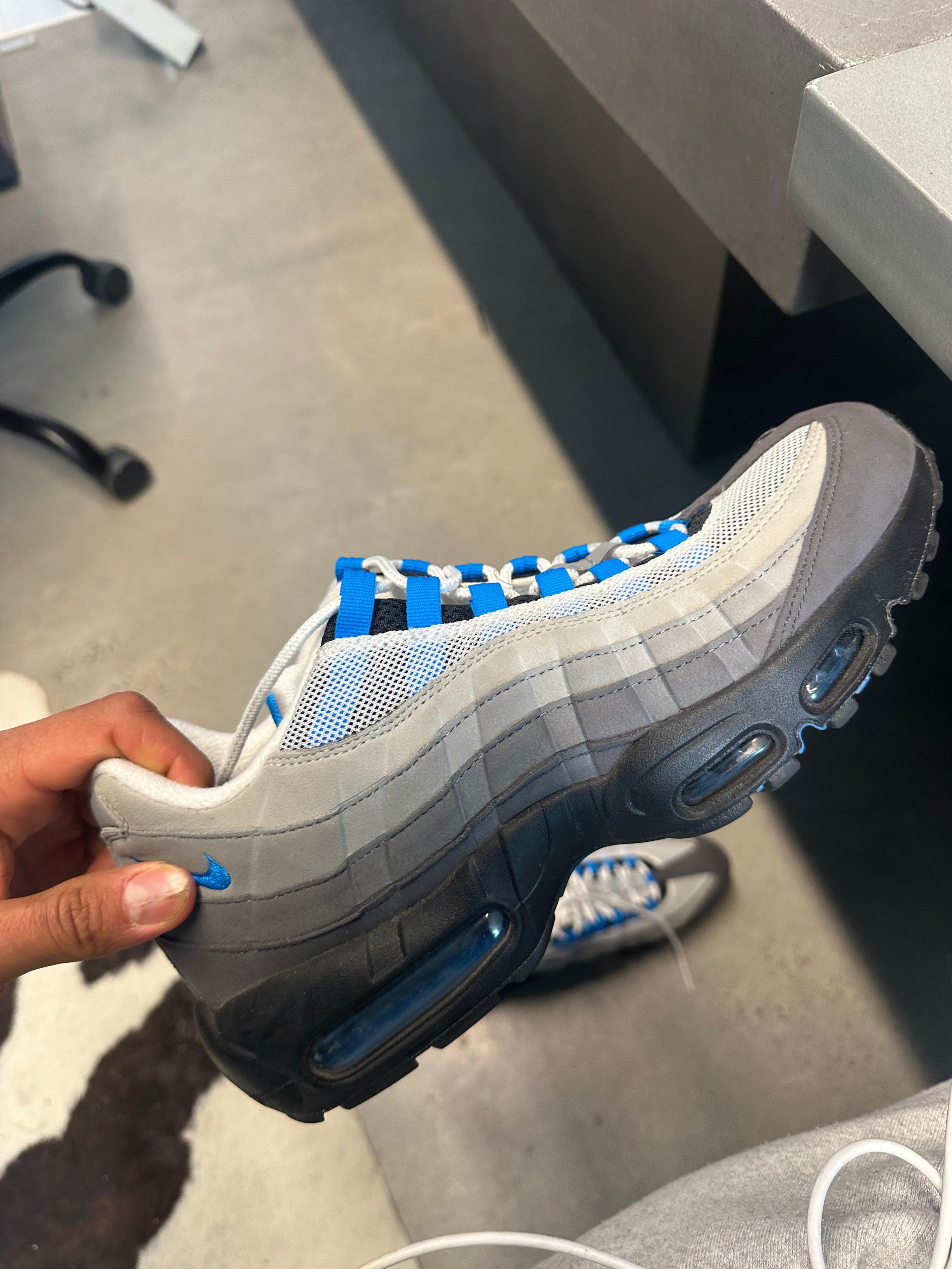 Nike 2018 Air Max 95 Sneakers ‘Crystal Blue’ (US11/UK10)