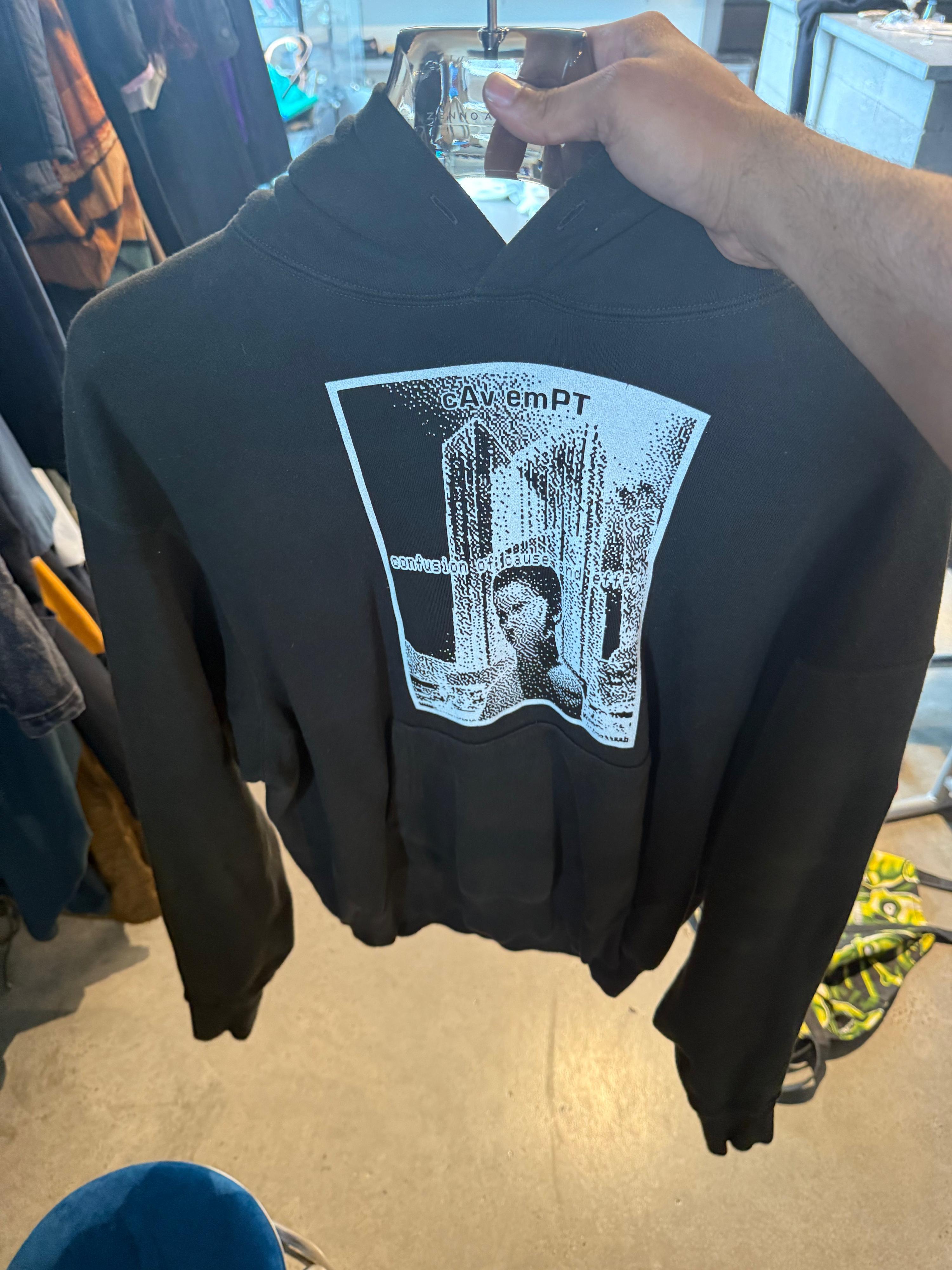 Cav Empt ‘Confusion’ Heavy Hoodie Black (Size S)