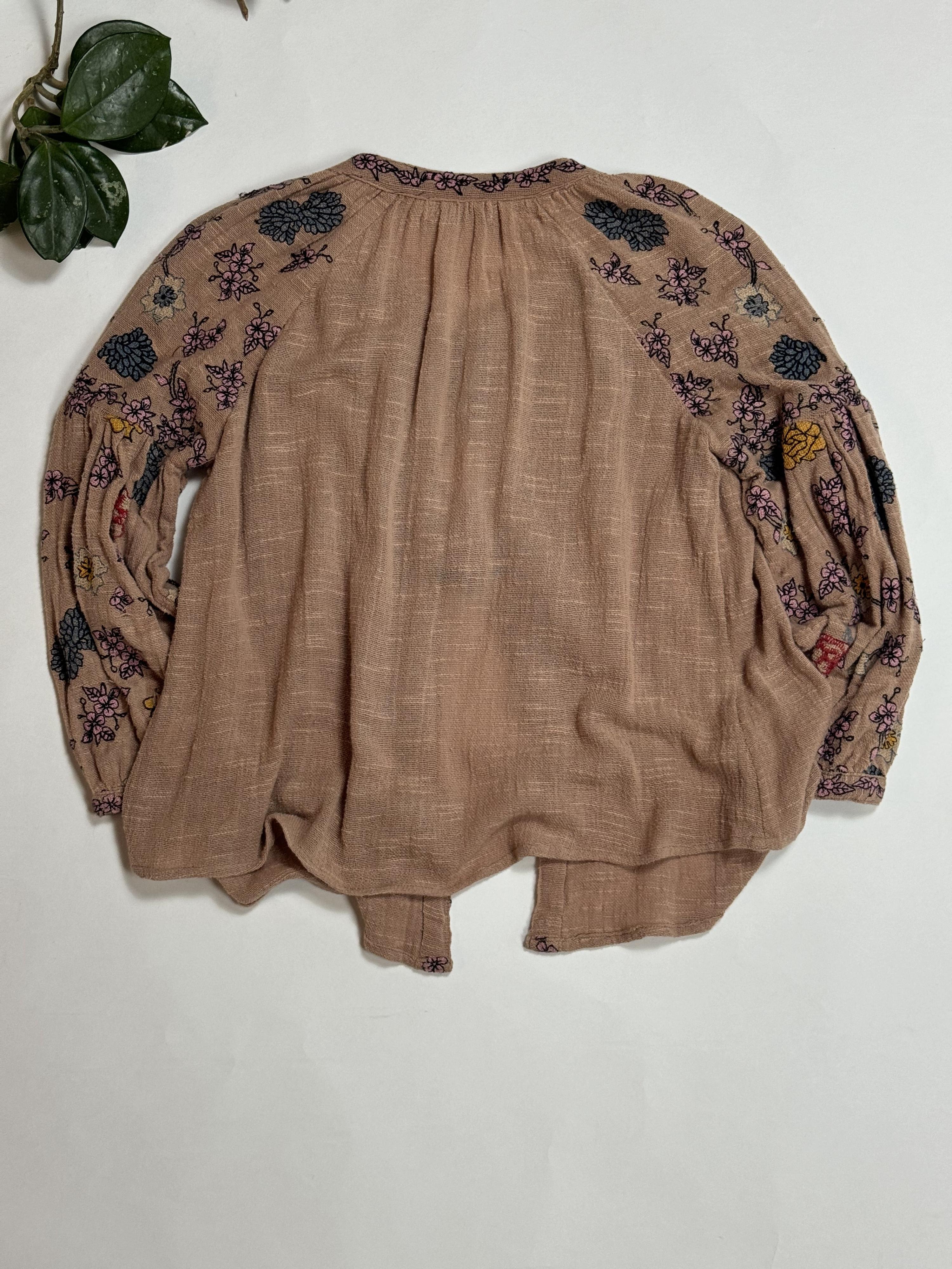 Embroidered Bohemian Blouse thumbnail 2