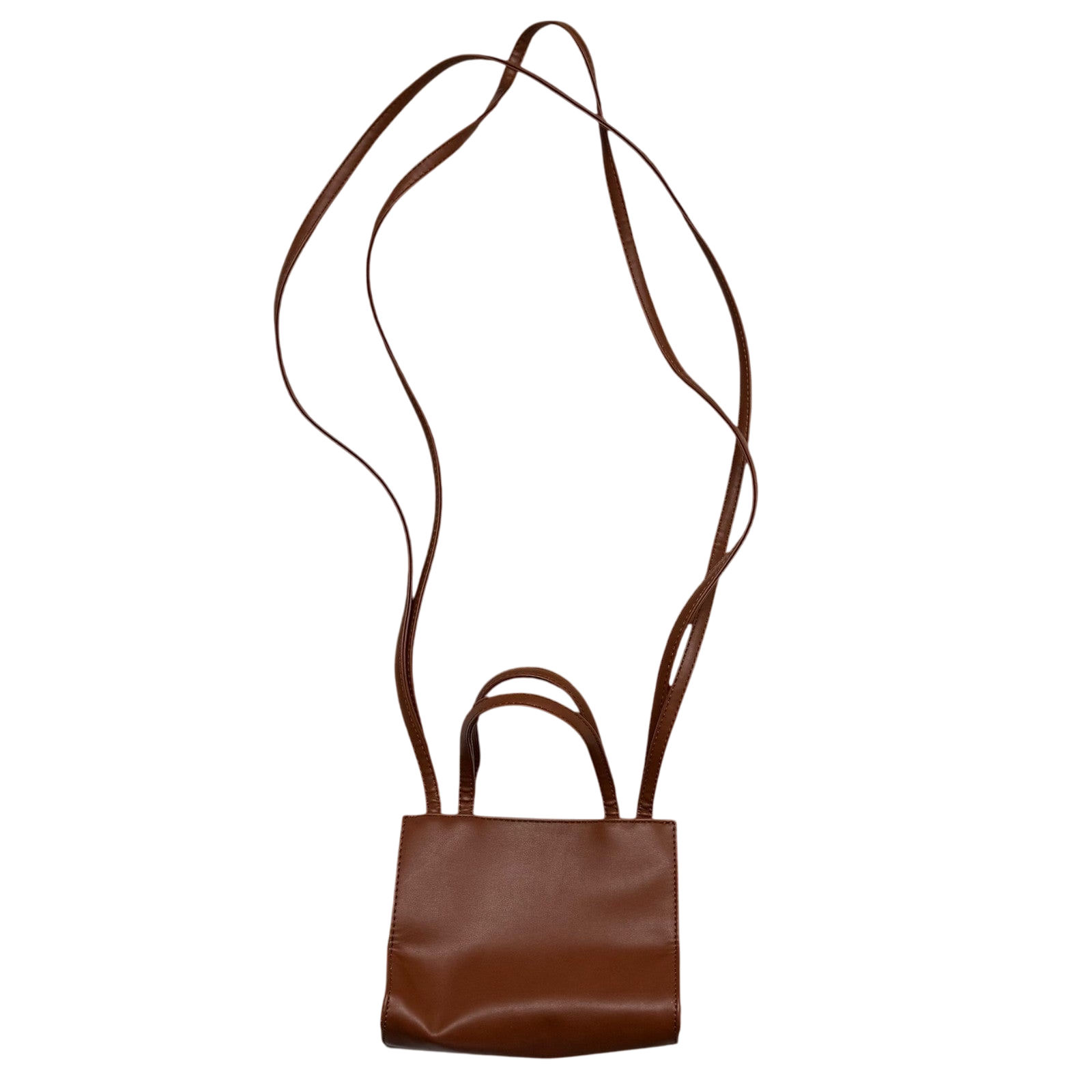 Telfar Small Shopping Bag Brown thumbnail 4