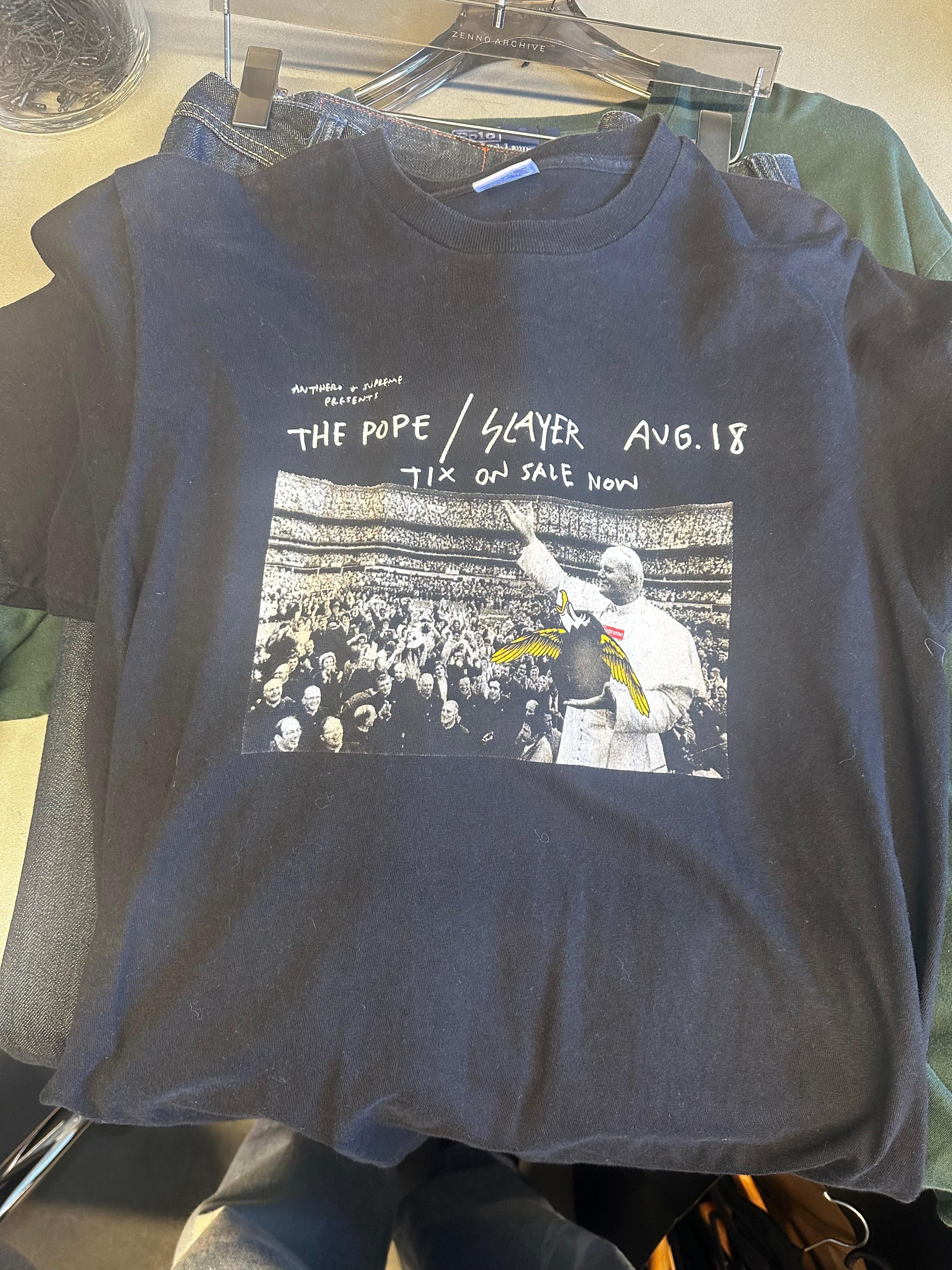 Supreme Anti-Hero Pope T-Shirt Black (Size M)
