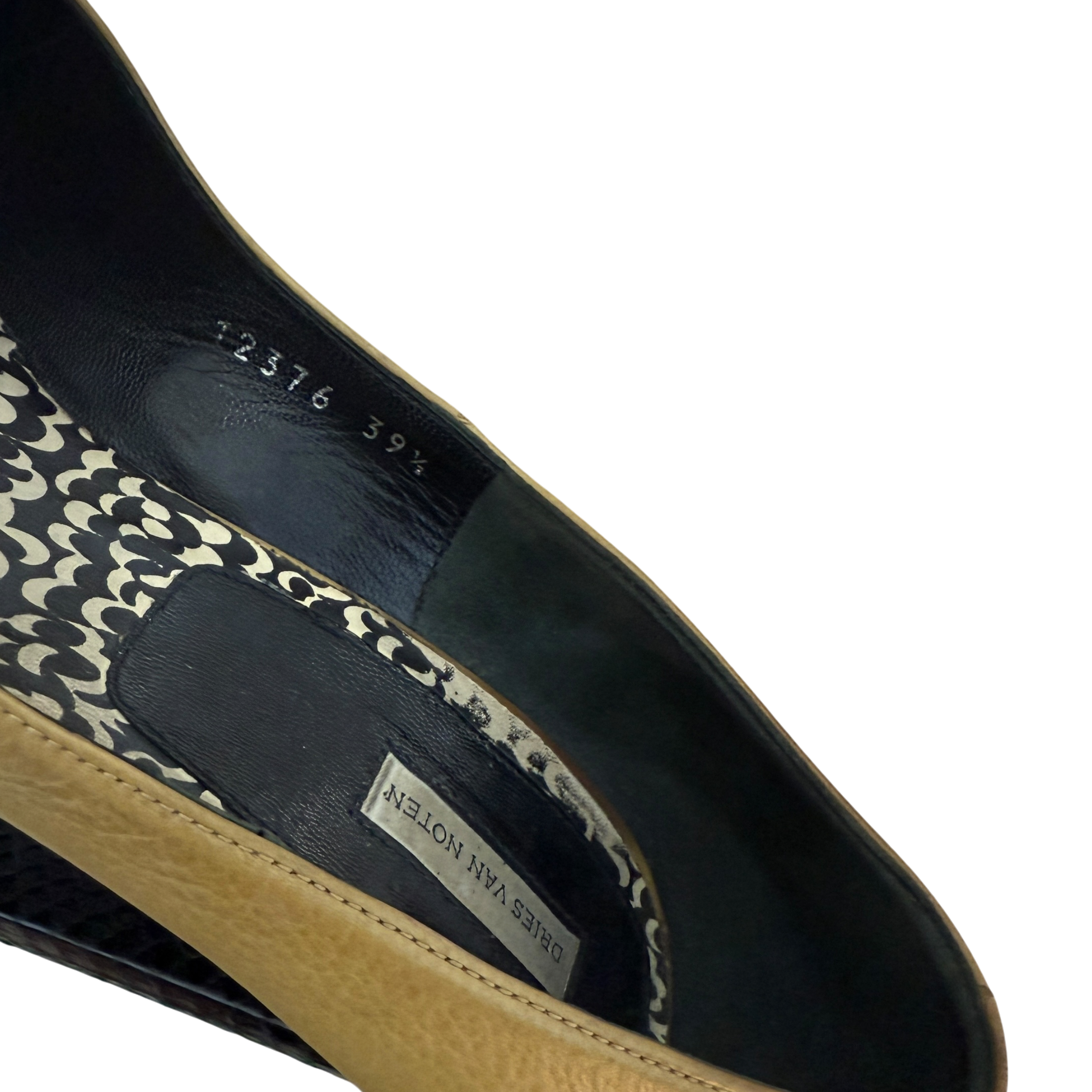 Dries Van Noten Exotic Leather Heels (Size EU39.5) thumbnail 7