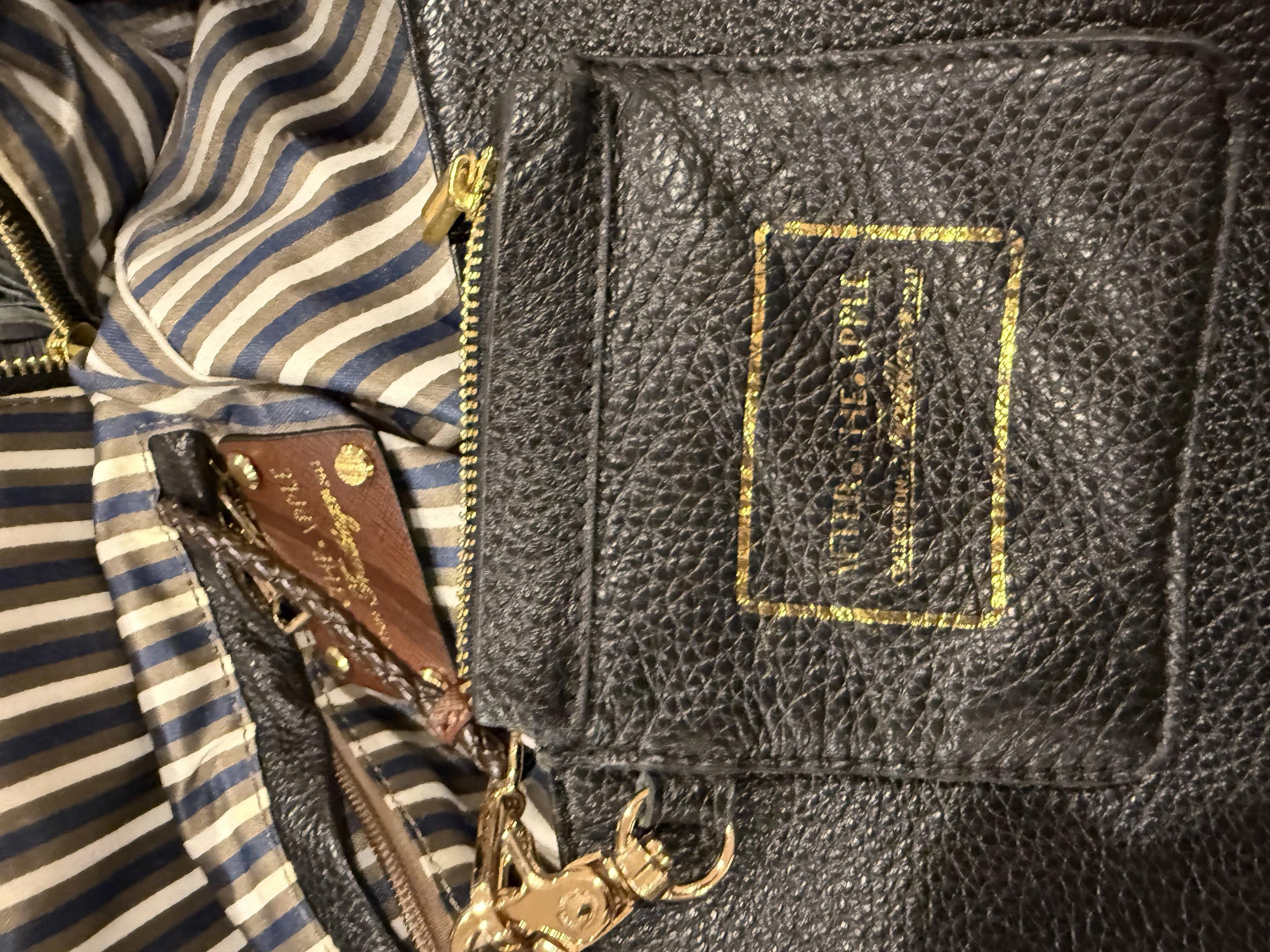 After the Apple Black Leather Bag thumbnail 4