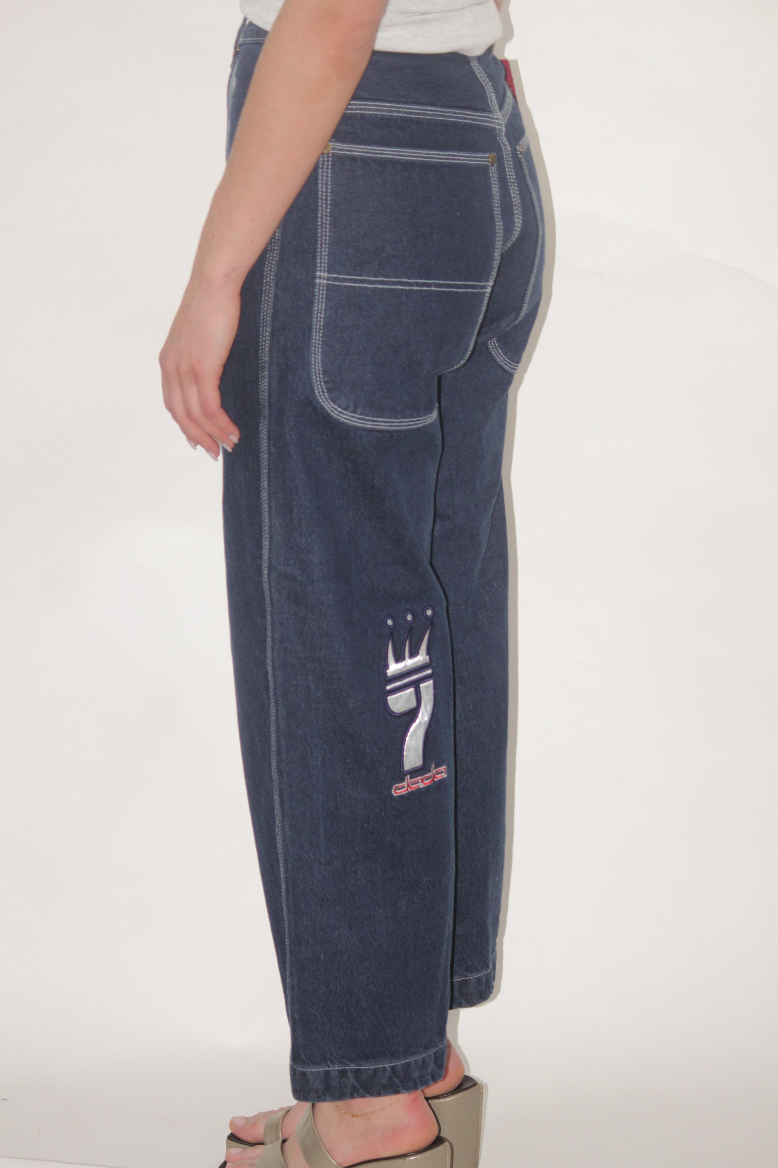 Dada Embroidered Jeans thumbnail 2